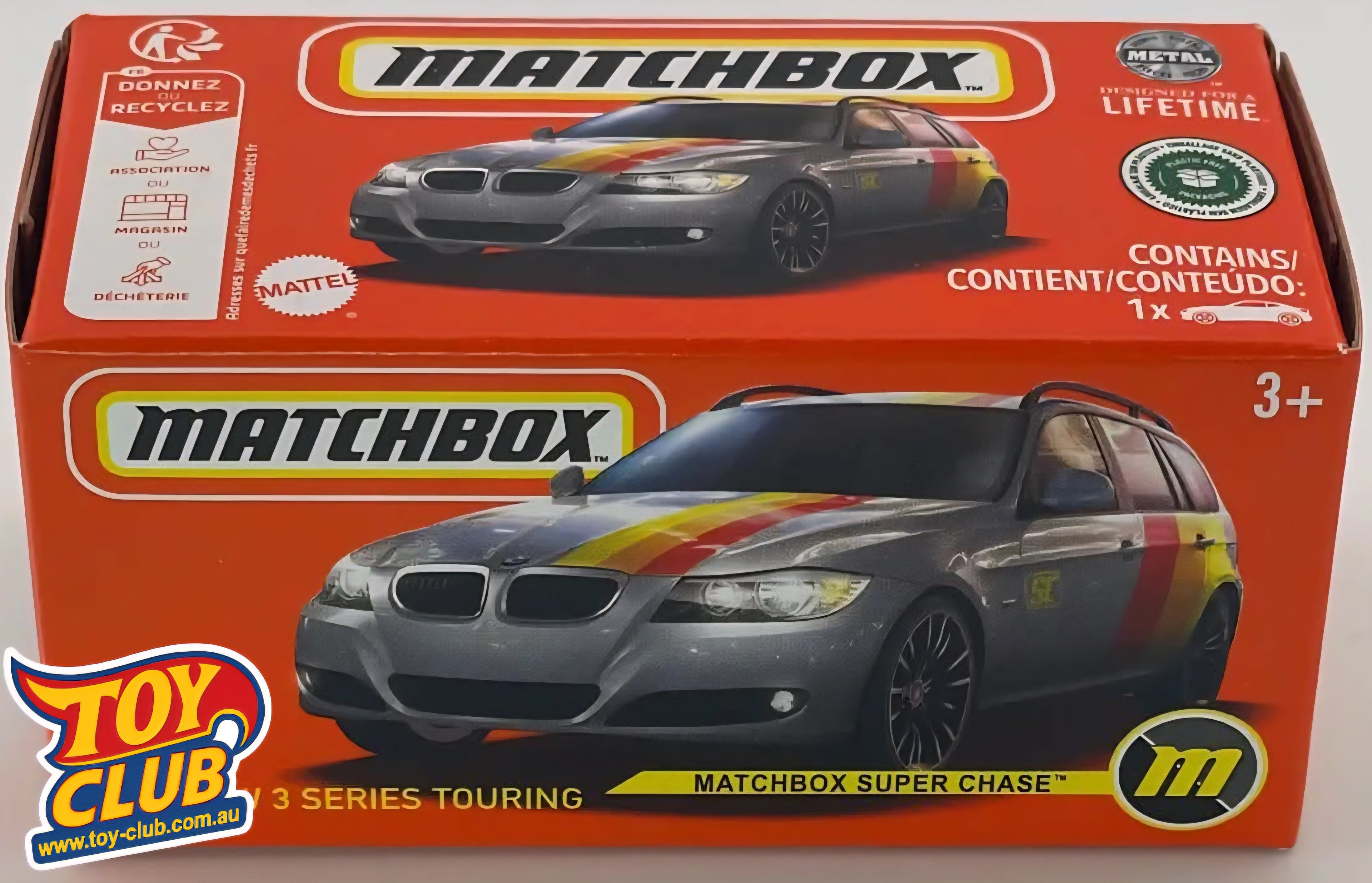 Matchbox - 2023 Super Chase - 2012 BMW 3 Series Touring