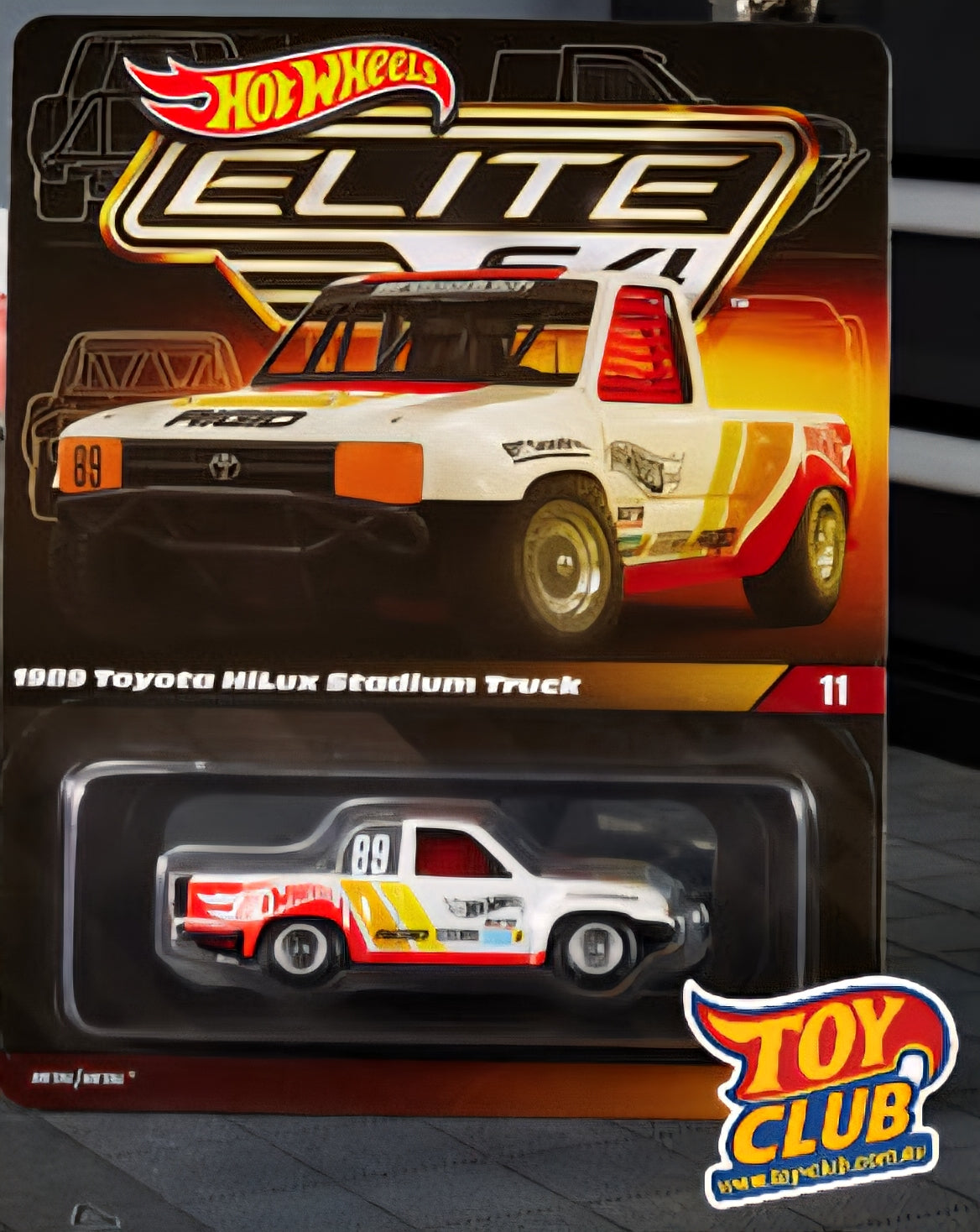 Hot Wheels RLC - Elite 64 - 1989 Toyota Hilux Stadium Truck