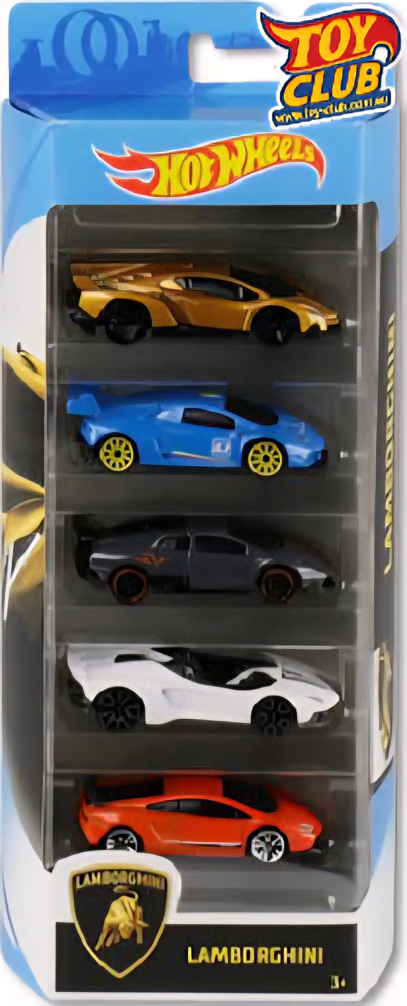 Hot Wheels - 2020 Lamborghini - 5 Pack