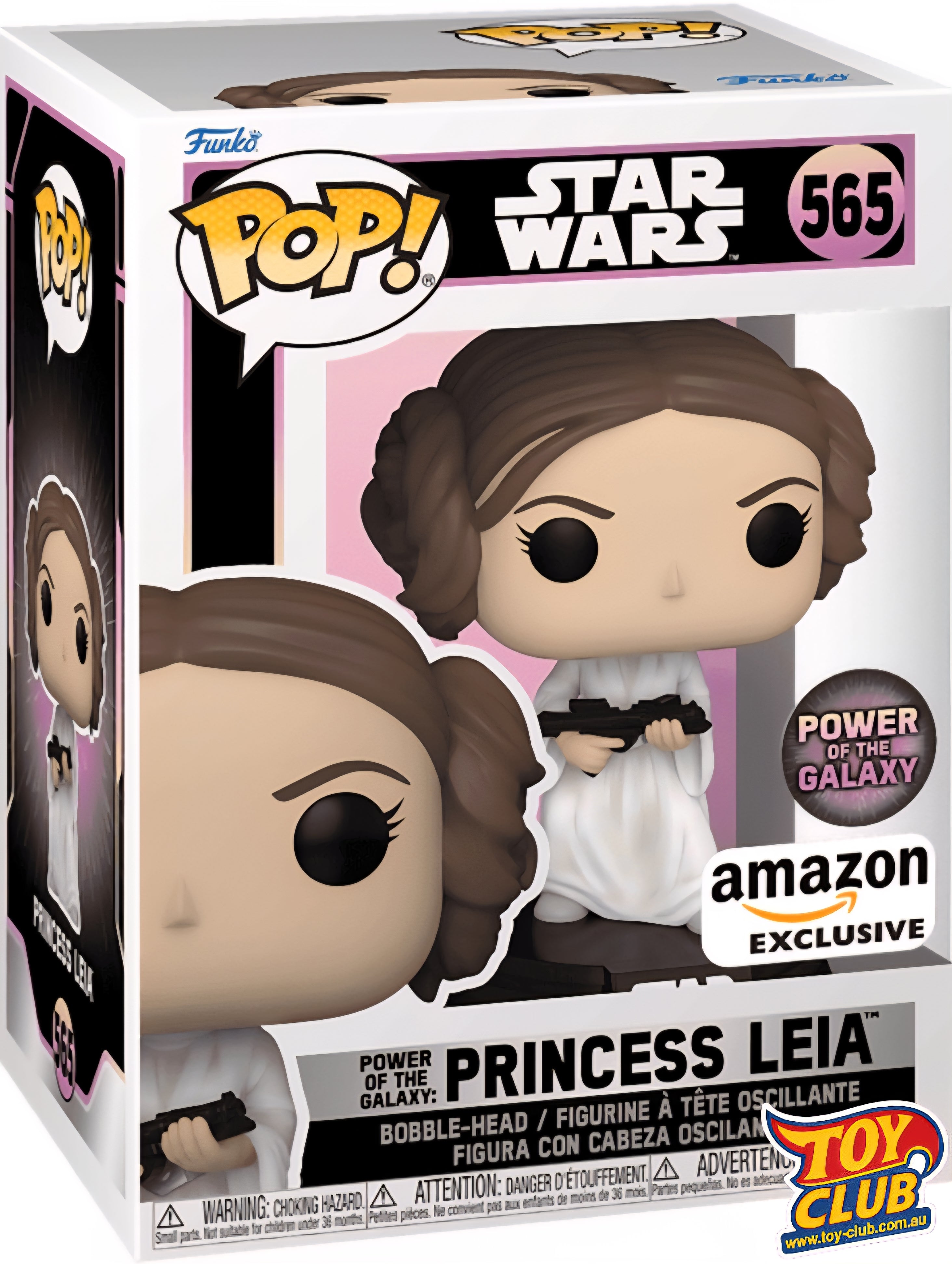 Funko Pop! Star Wars- Princess Leia - Power of the Galaxy - Vinyl Figure #565
