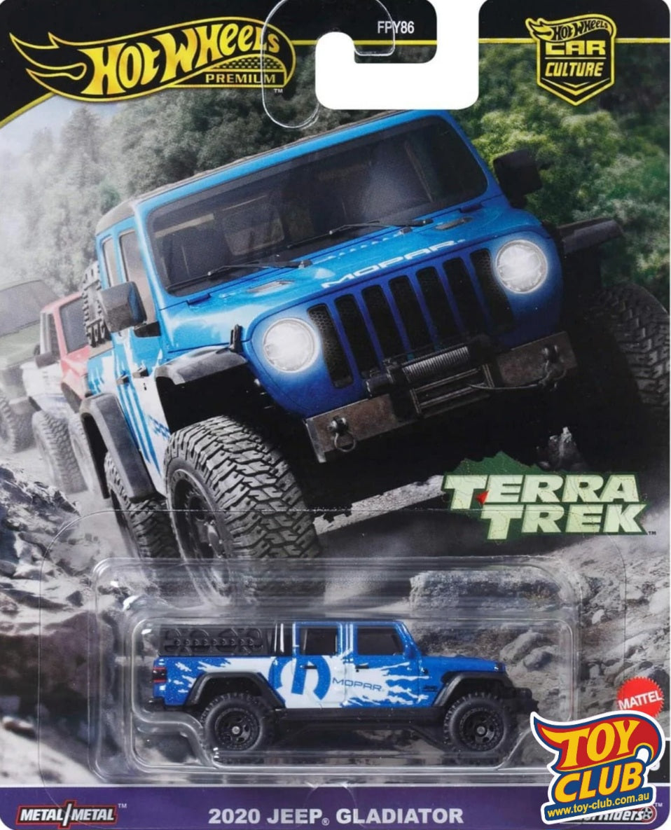 Hot Wheels Premium Car Culture Terra Trek 2020 Jeep Gladiator 2/5 Real Riders 2024