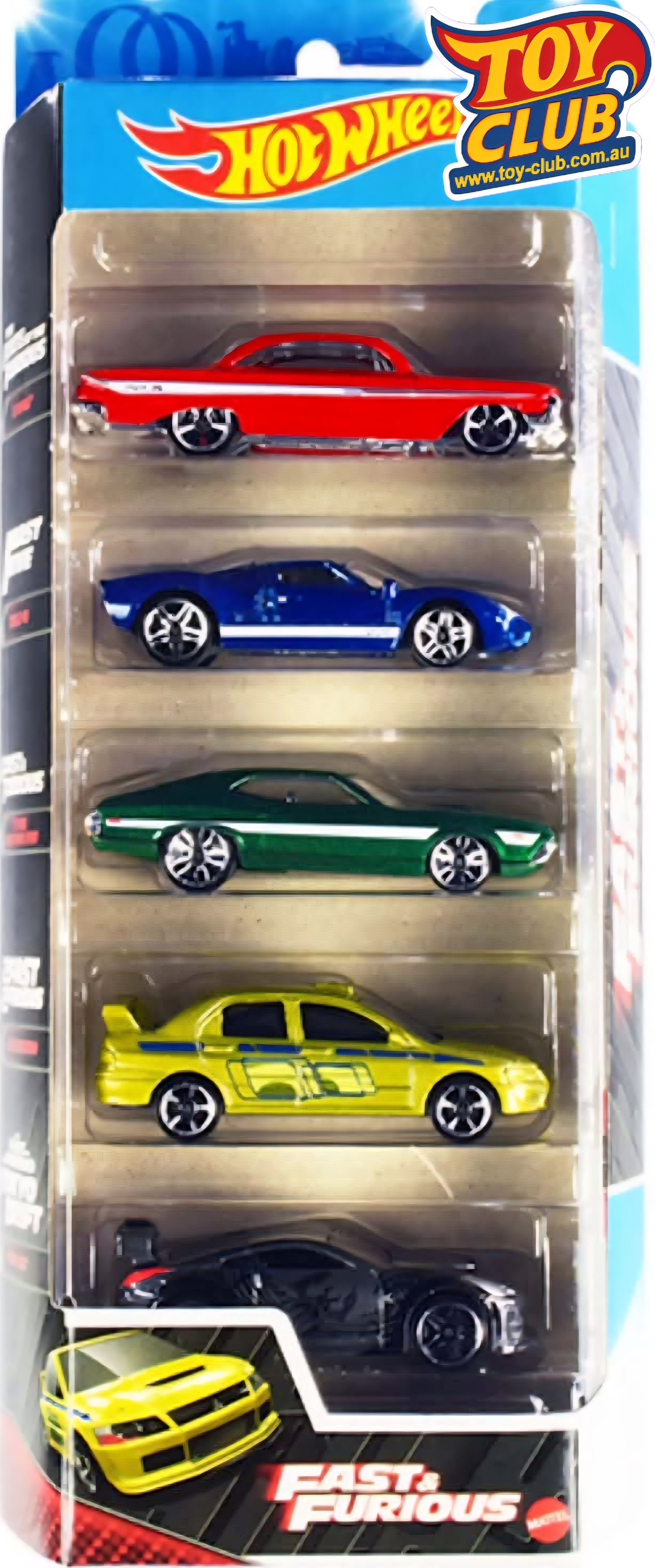 Hot Wheels - 2020 Fast & Furious - 5 Pack