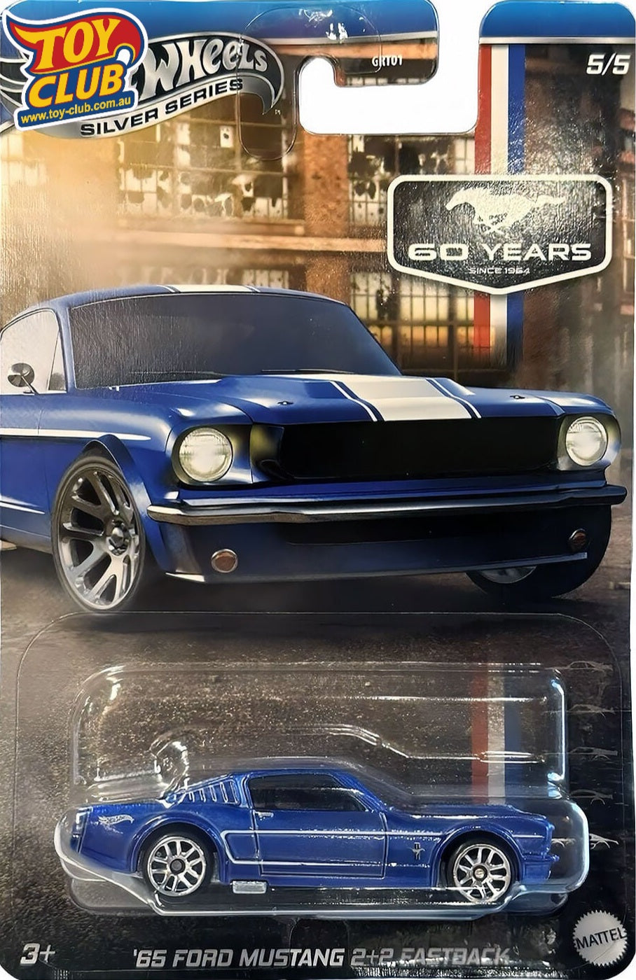 Hotwheels - 2025 60-Years Anniversary 65 Ford Mustang Fastback CHASE 5/5