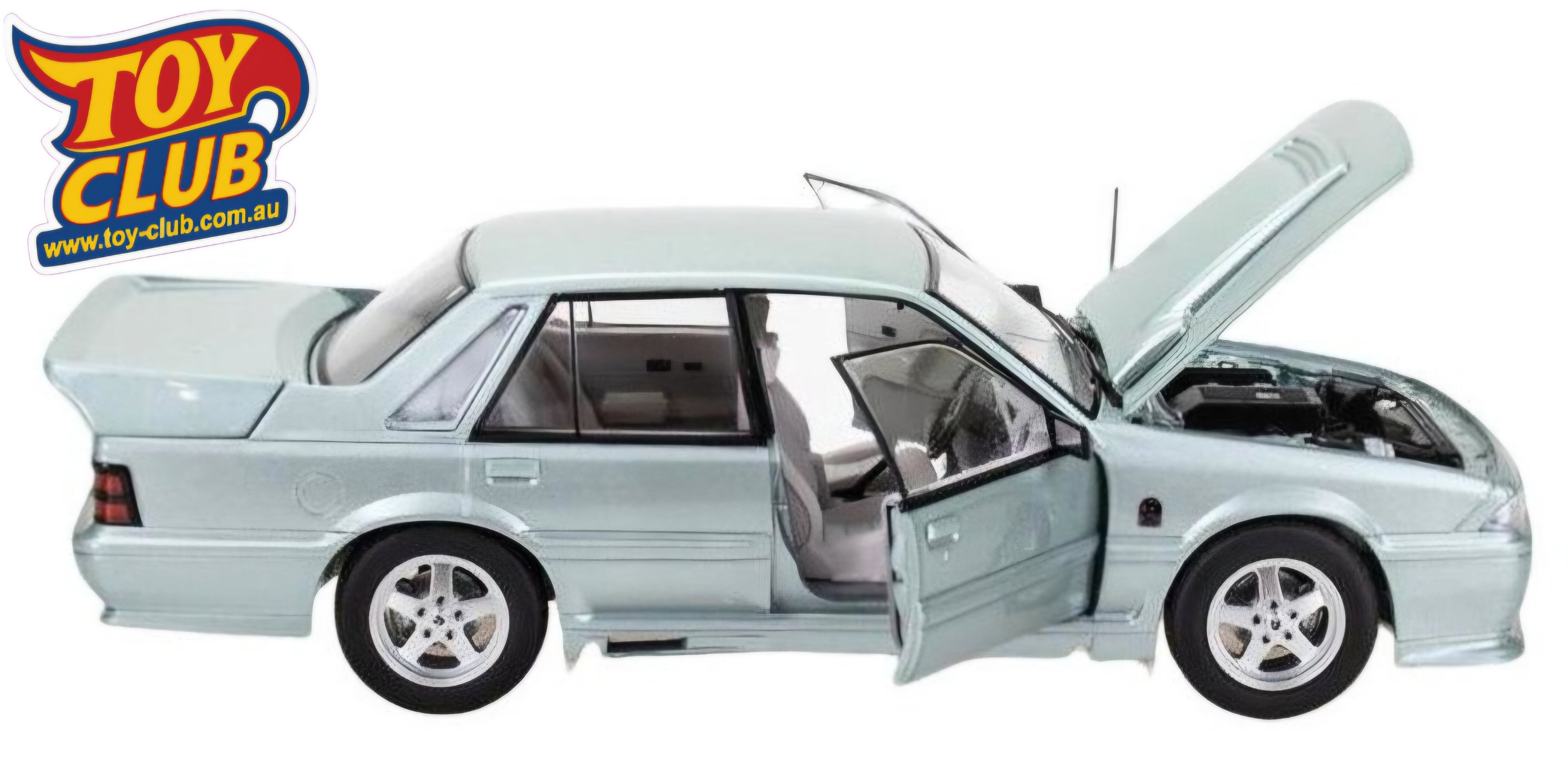Holden VL HSV Walkinshaw 1:24 Walky Panorama Silver - Opening Parts