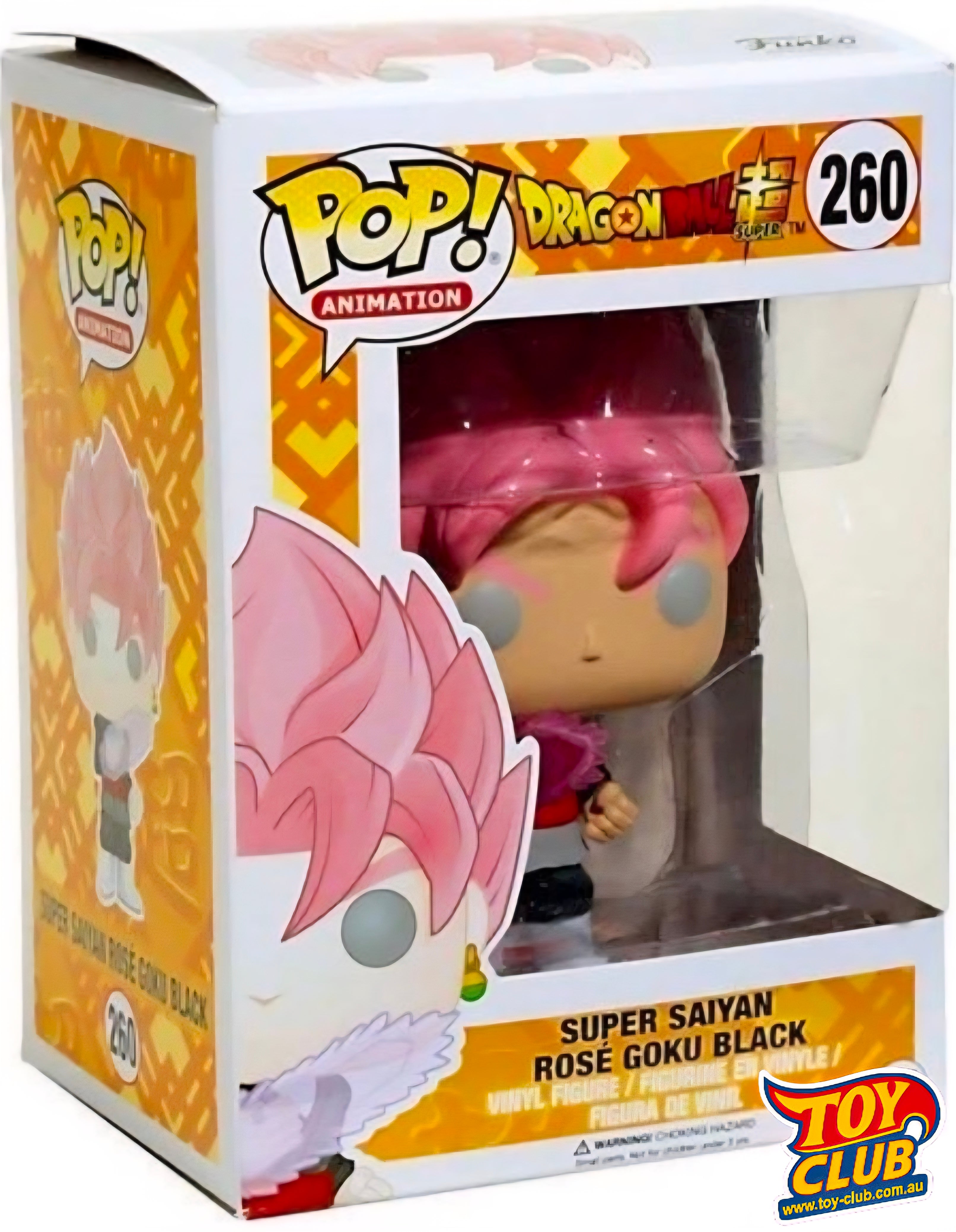 Funko Pop! Dragon Ball Z - Super Saiyan Rose Goku Black, Vinyl Figure #260 #13922