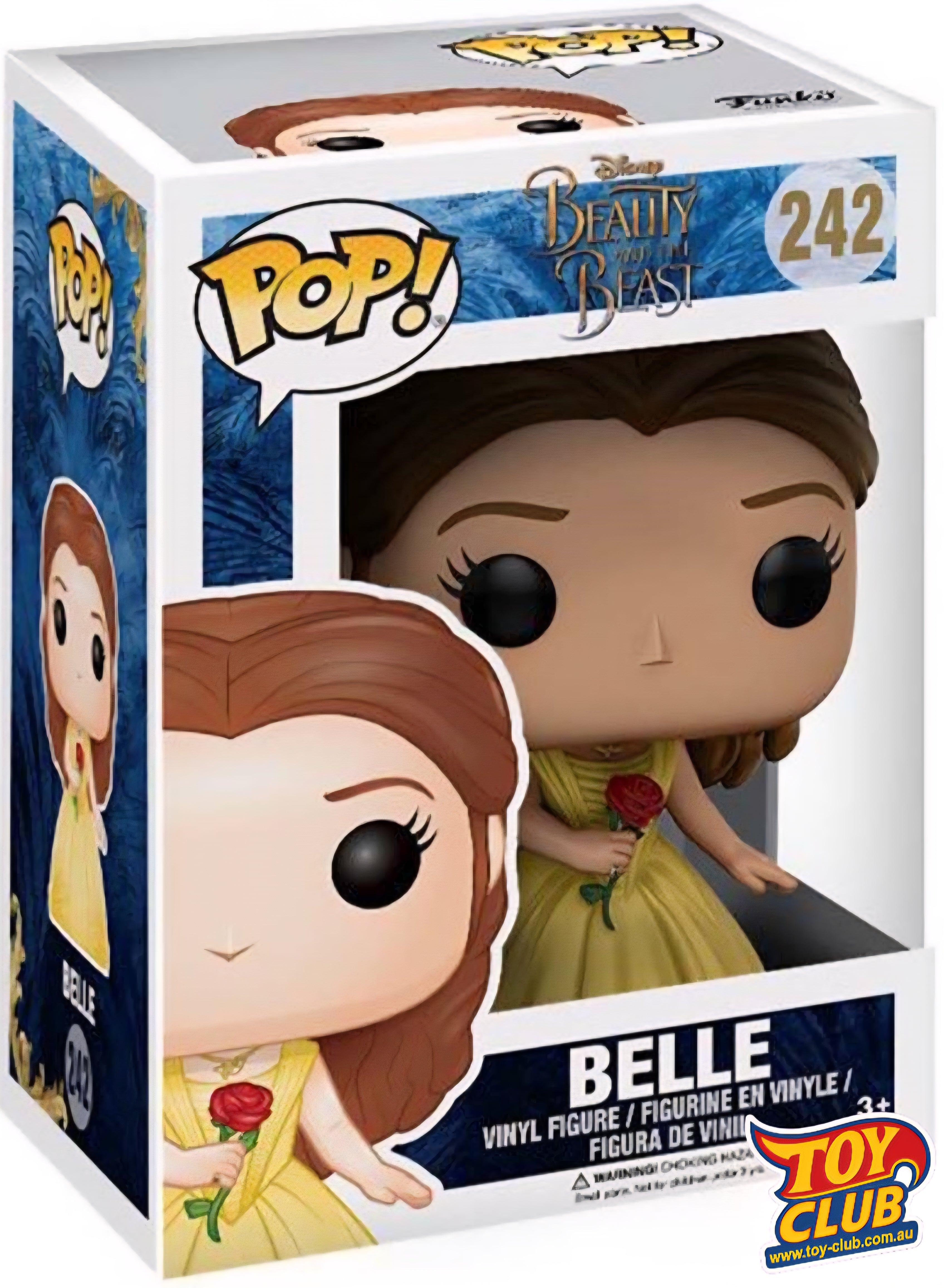 Funko Pop! Disney - Beauty and the Beast - Belle with Rose - Vinyl Figure #242