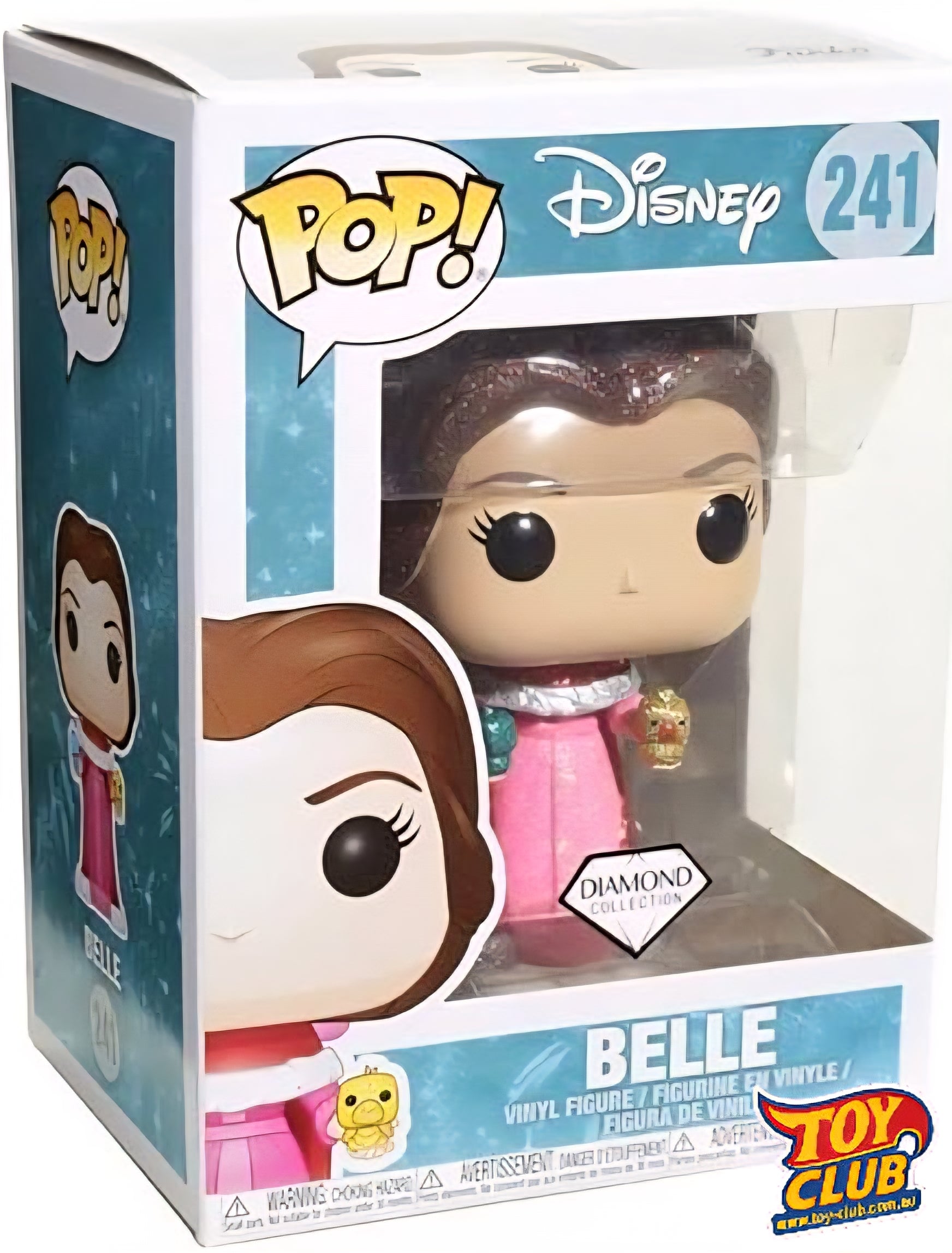 Funko Pop! Disney - Beauty and the Beast - Belle with Birds Diamon Collection - Vinyl Figure #241