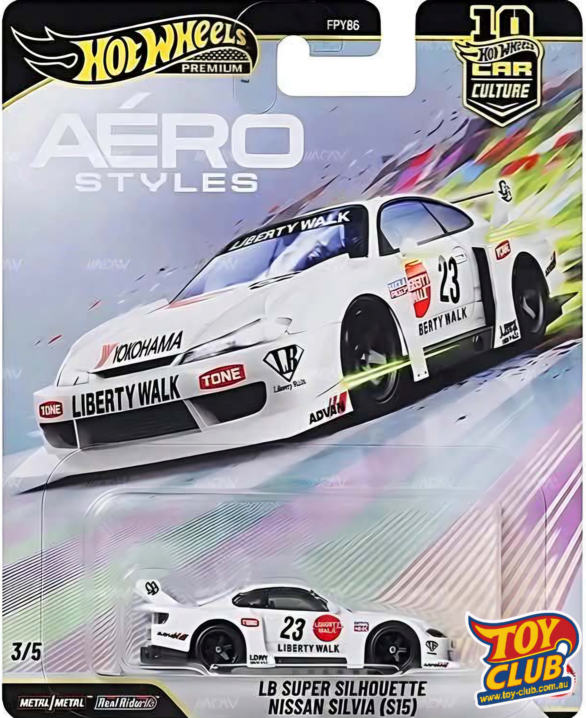 Hot Wheels - LB Super Silhouette Nissan Silvia (S15) - Aero Styles