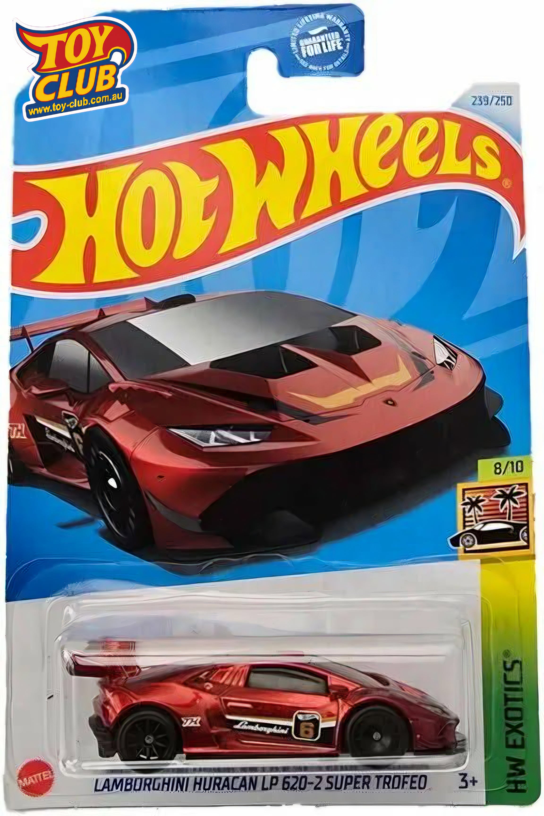 Hot Wheels Treasure Hunt Lamborghini Huracan LP 620-2 Super Trofeo