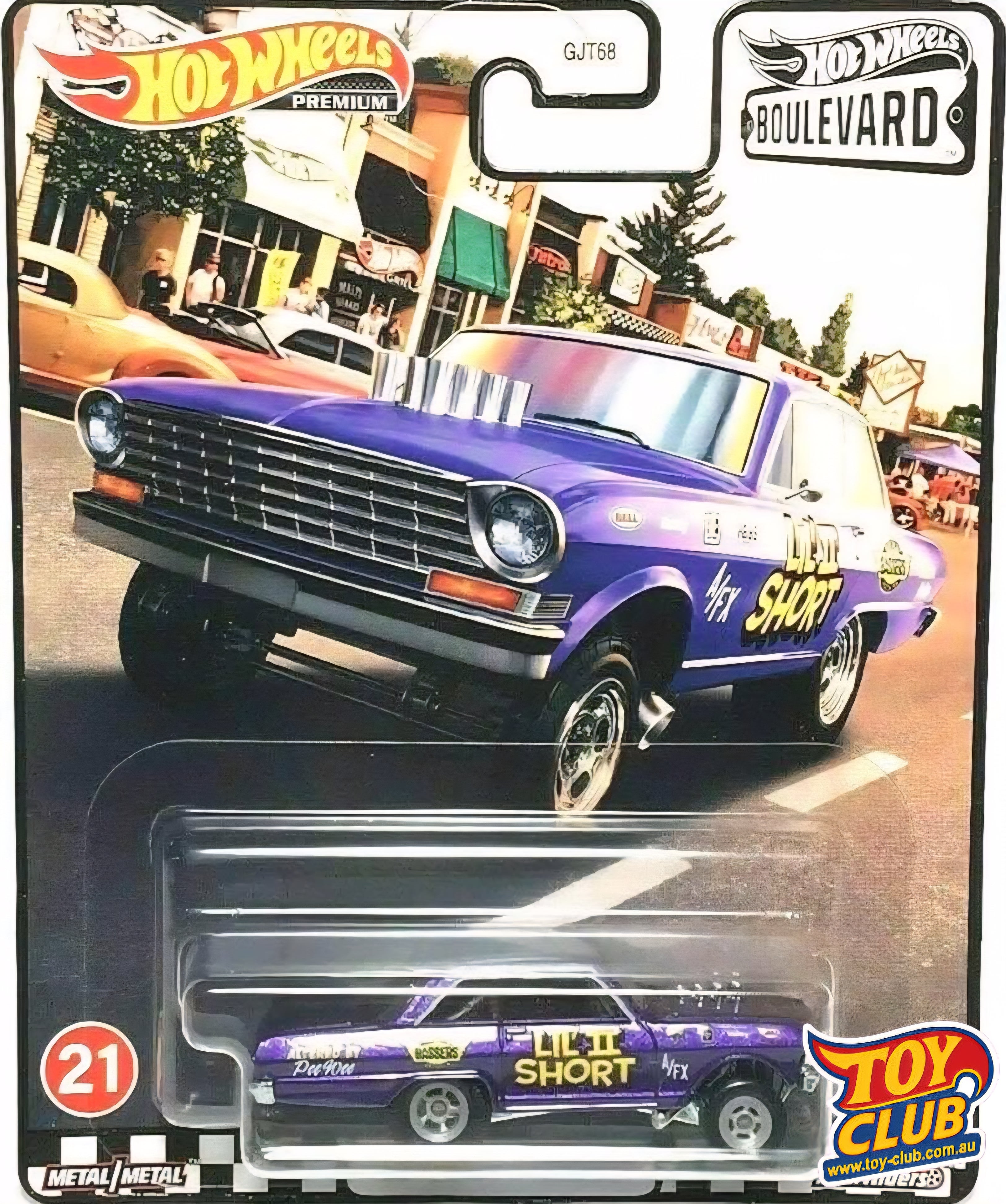 Hot Wheels - Boulevard - No.21 '63 Chevy Nova