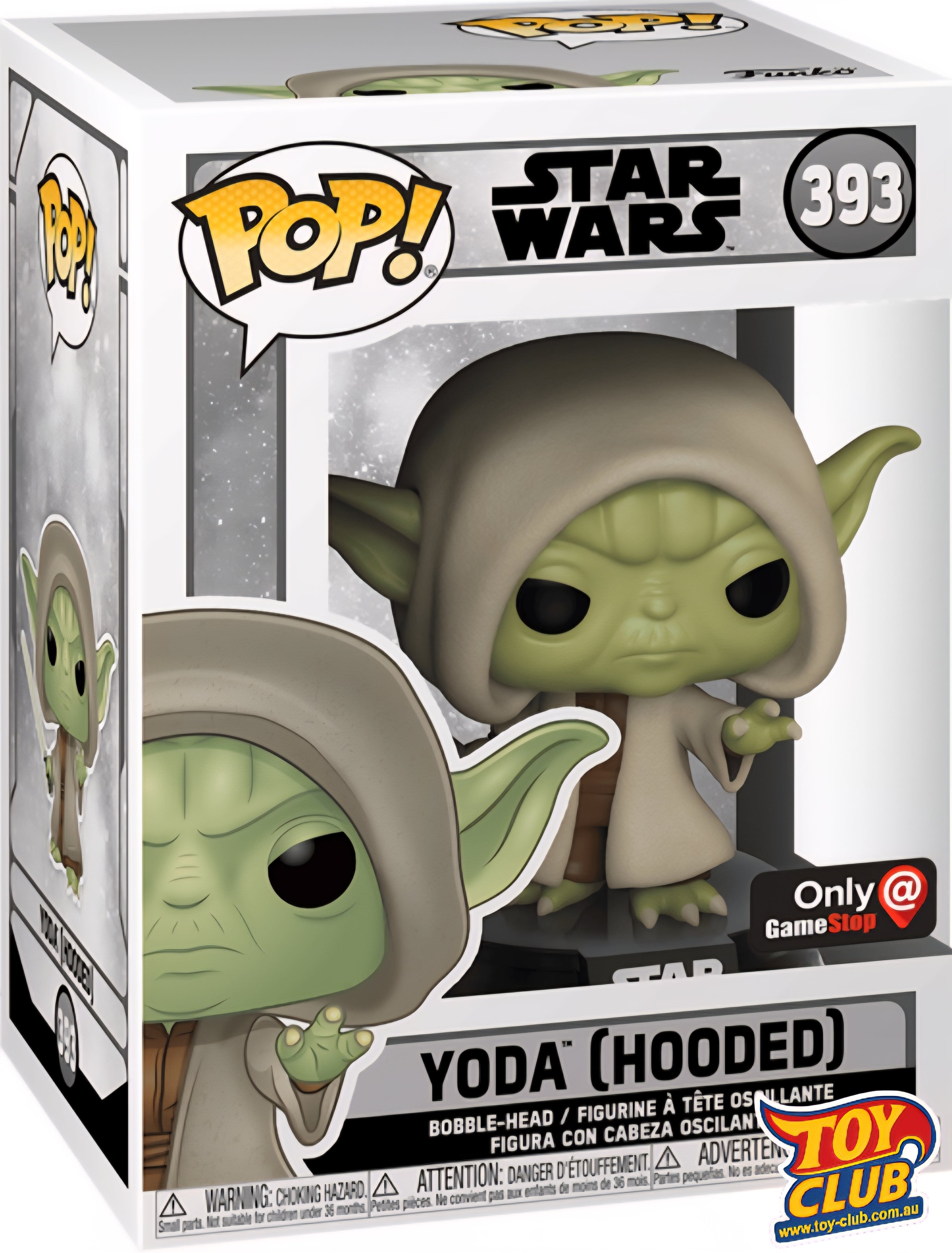 Funko Pop! Star Wars - Yoda Hooded - Vinyl Figure #393