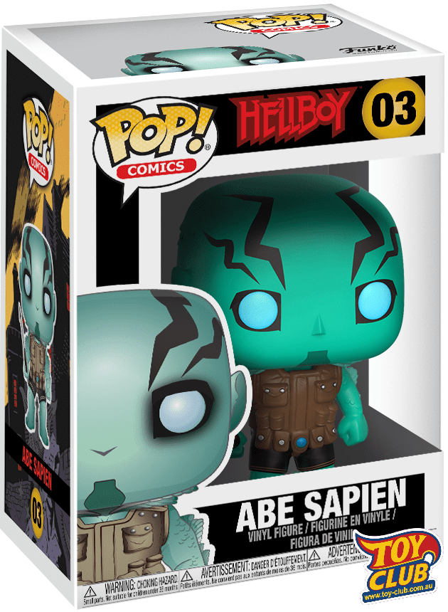 Funko Pop! Hellboy - Abe Sapien, Vinyl Figure #03 #22719