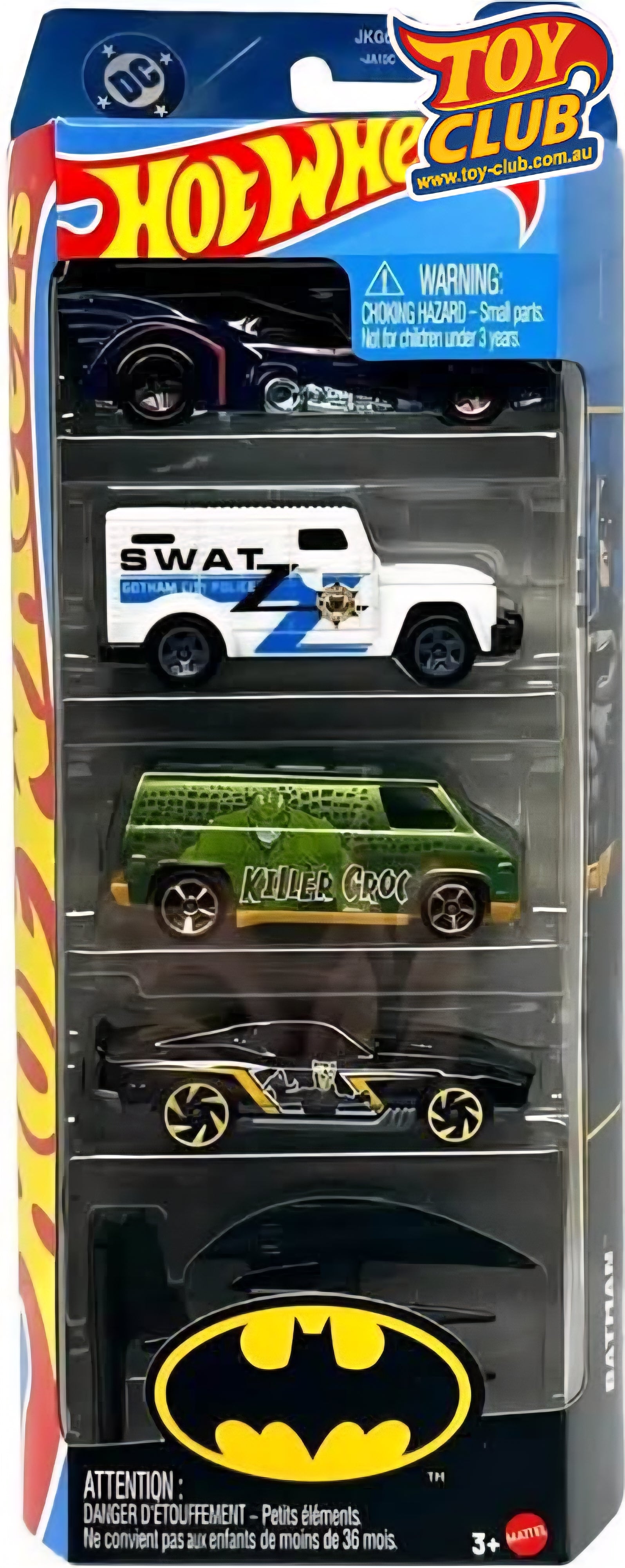 Hot Wheels - 2025 Batman - 5 Pack
