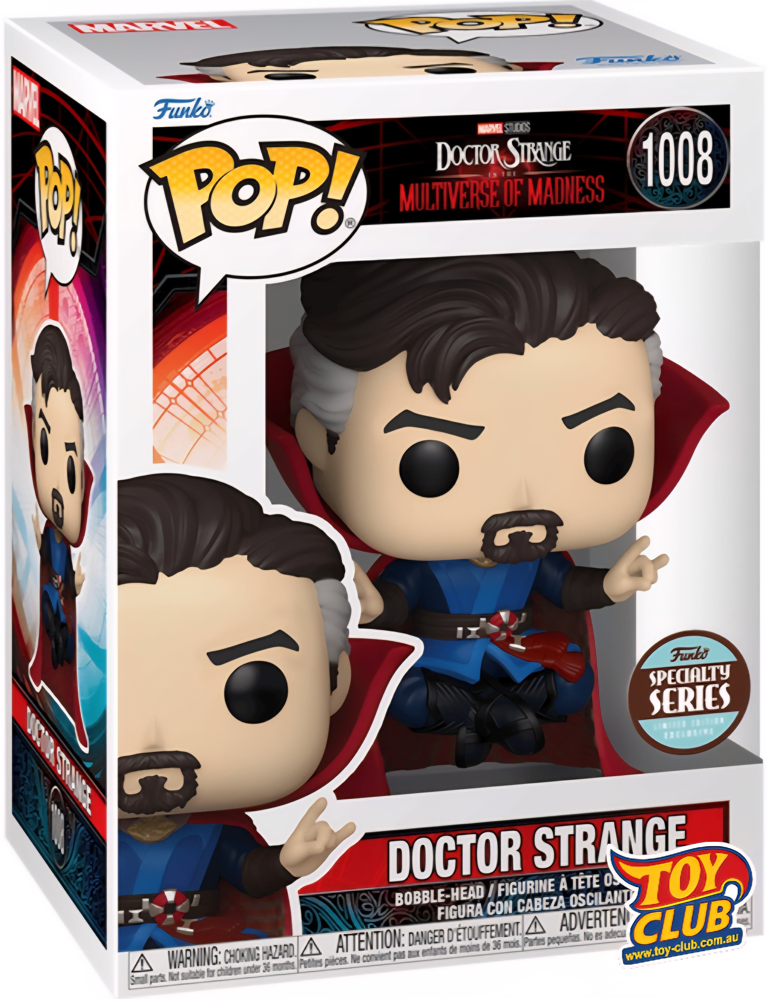 Funko Pop! Marvel - Multiverse of Madness - Doctor Strange, Vinyl Figure #1008 #60164