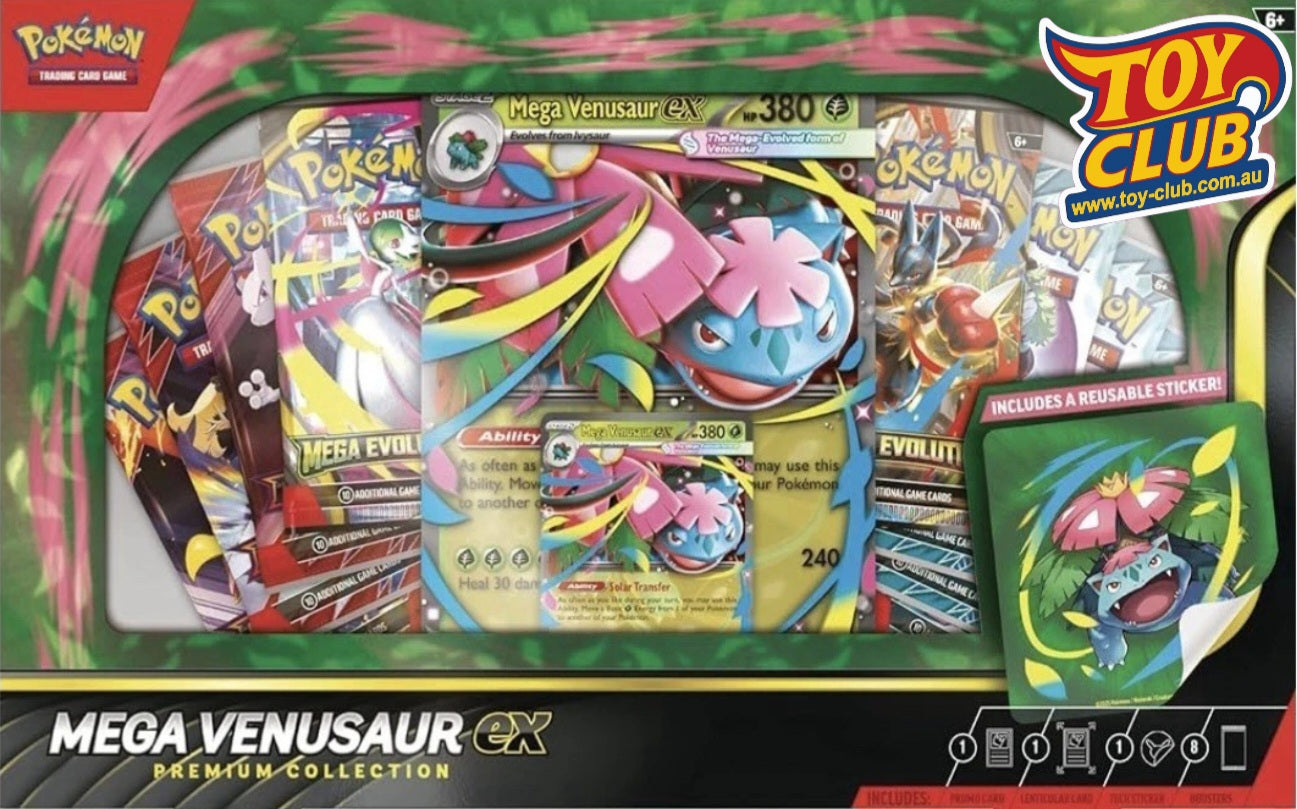 Pokemon Mega Venusaur Ex Premium Collection Box