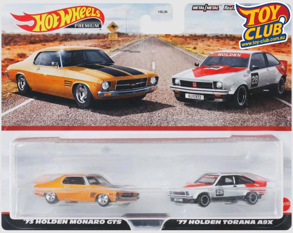 Hot Wheels - Car Culture - Twin Pack '73 Holden Monaro GTS / '77 Holden Torana A9X
