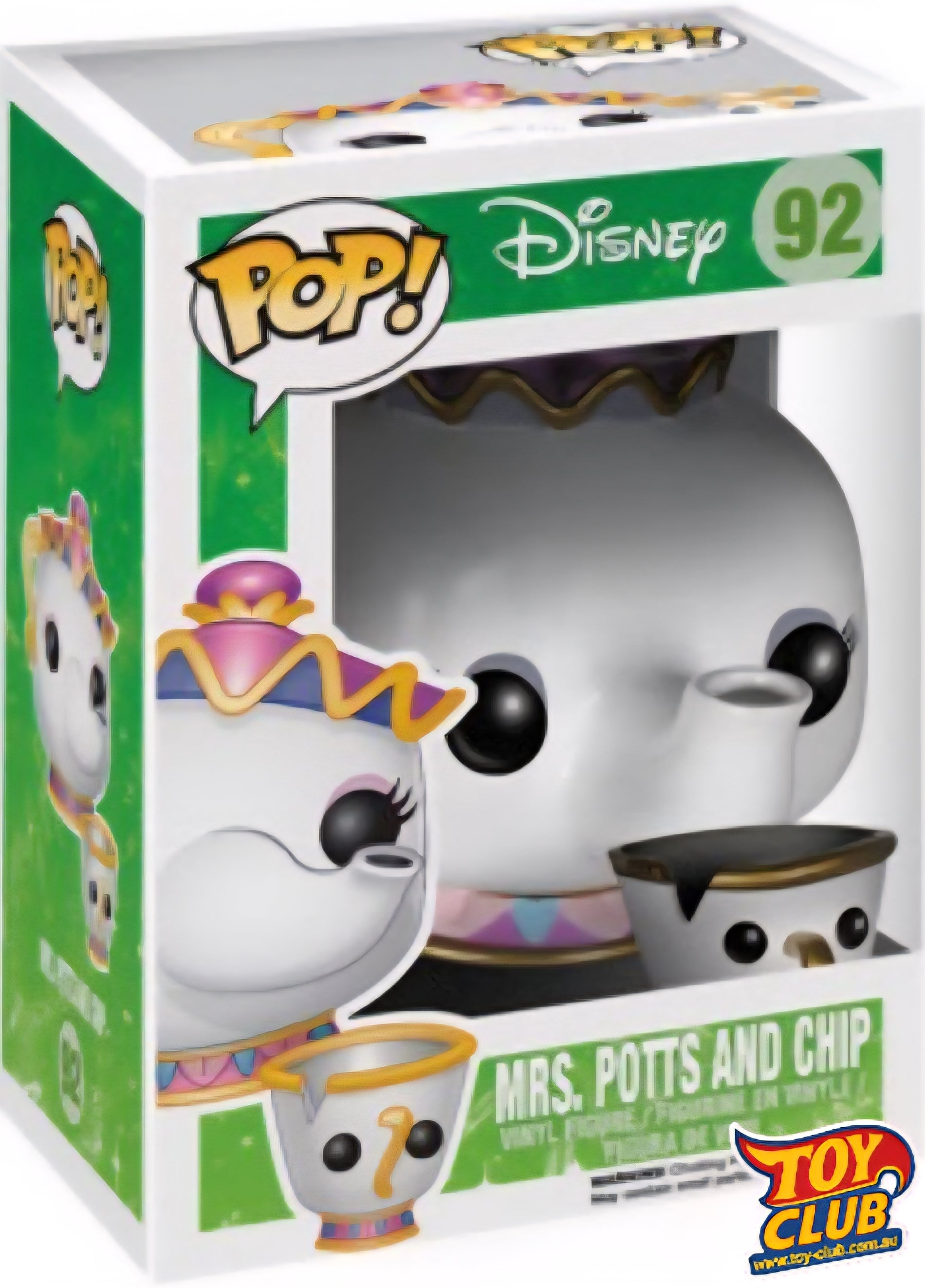 Funko Pop! Disney - Beauty and the Beast - Mrs. Potts & Chip - Vinyl Figure #92