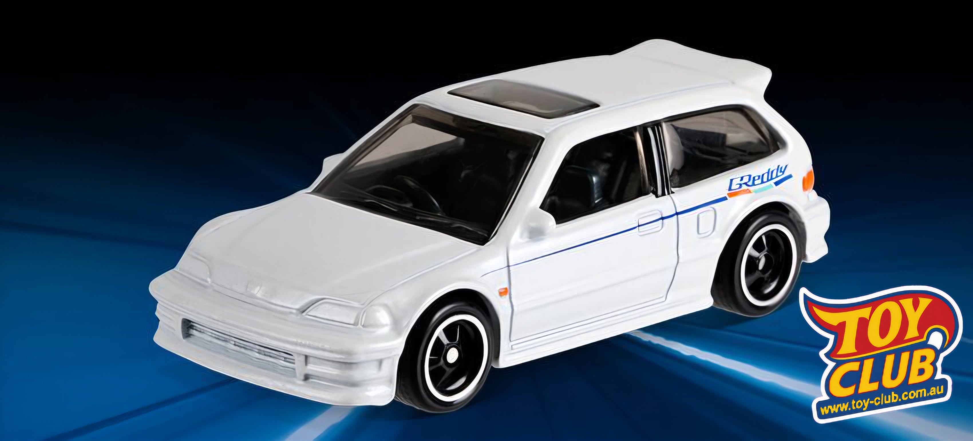 Hot Wheels Super Treasure Hunt 90' Honda Civic EF "GREDDY" (LOOSE) 2019