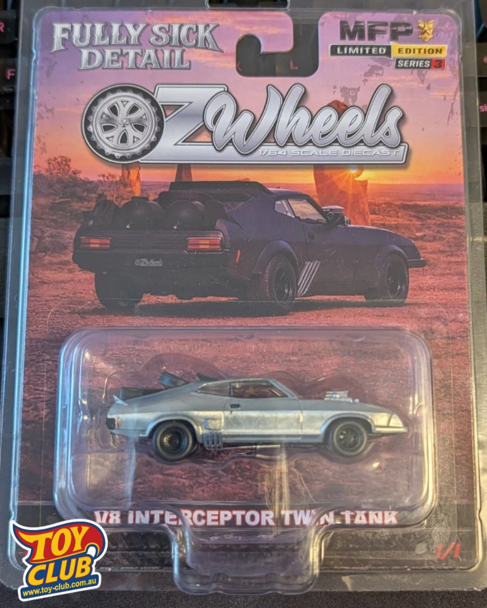 Oz Wheels FSD Limited Edition Series 3 V8 Interceptor Twin Tank - Raw Chase