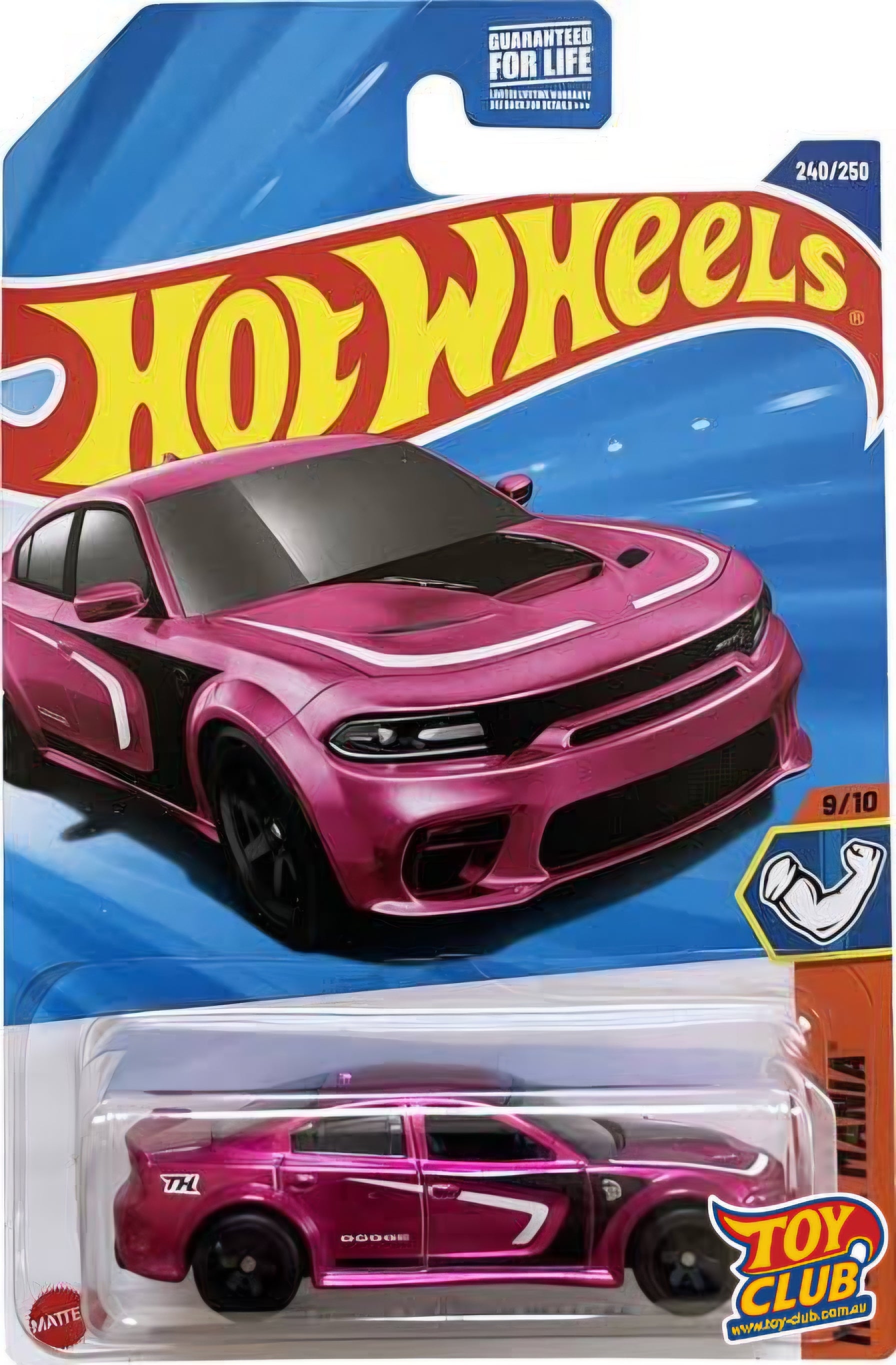 Hot Wheels 2025 ’20 Dodge Charger Hellcat Super Treasure Hunt STH N Case 240/250