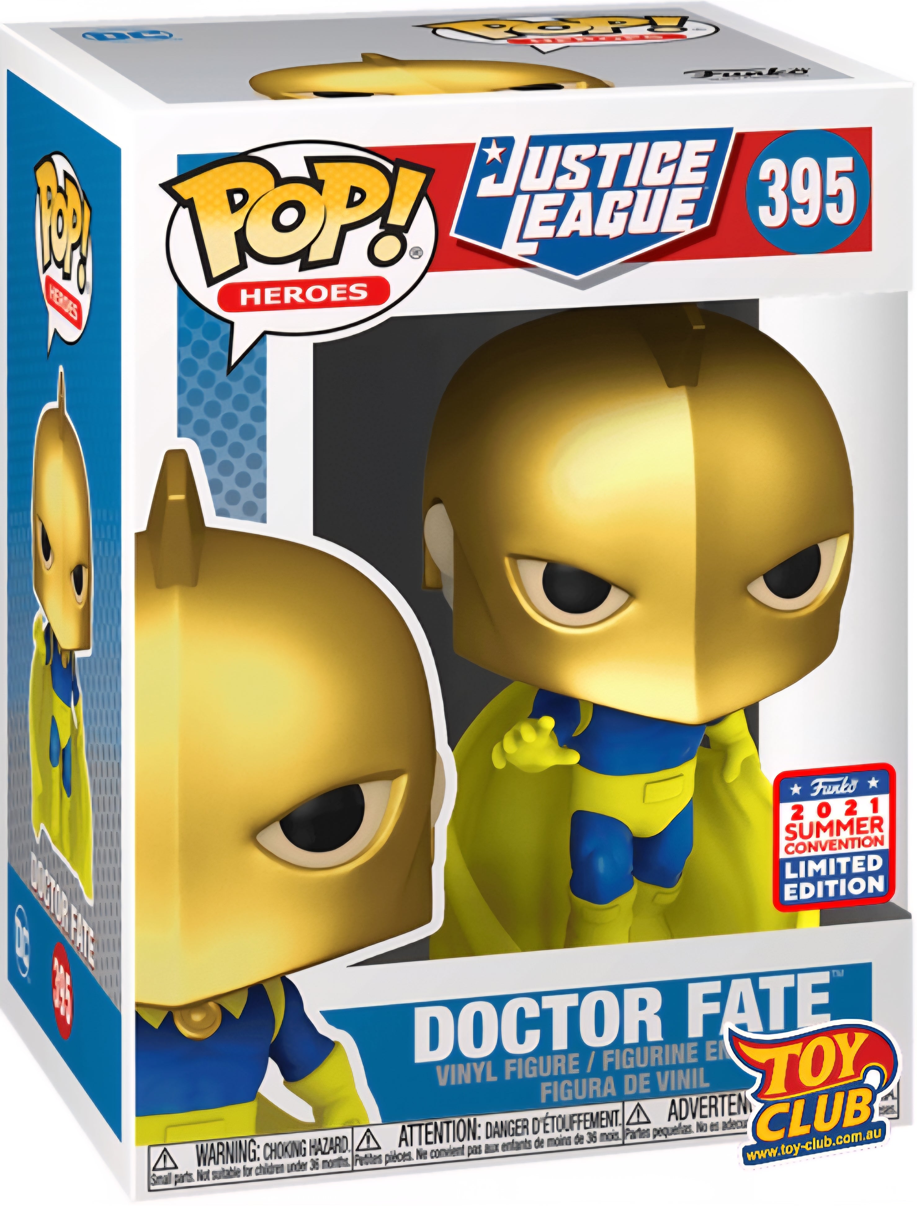 Funko Pop! DC Comics - Justice League - Doctor Fate, Vinyl Figure #395 #55515