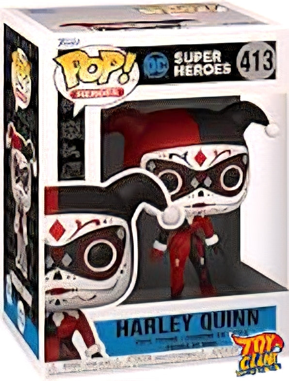 Funko Pop! DC Comics - Super Heroes - Harley Quinn Glow, Vinyl Figure #413 #57416