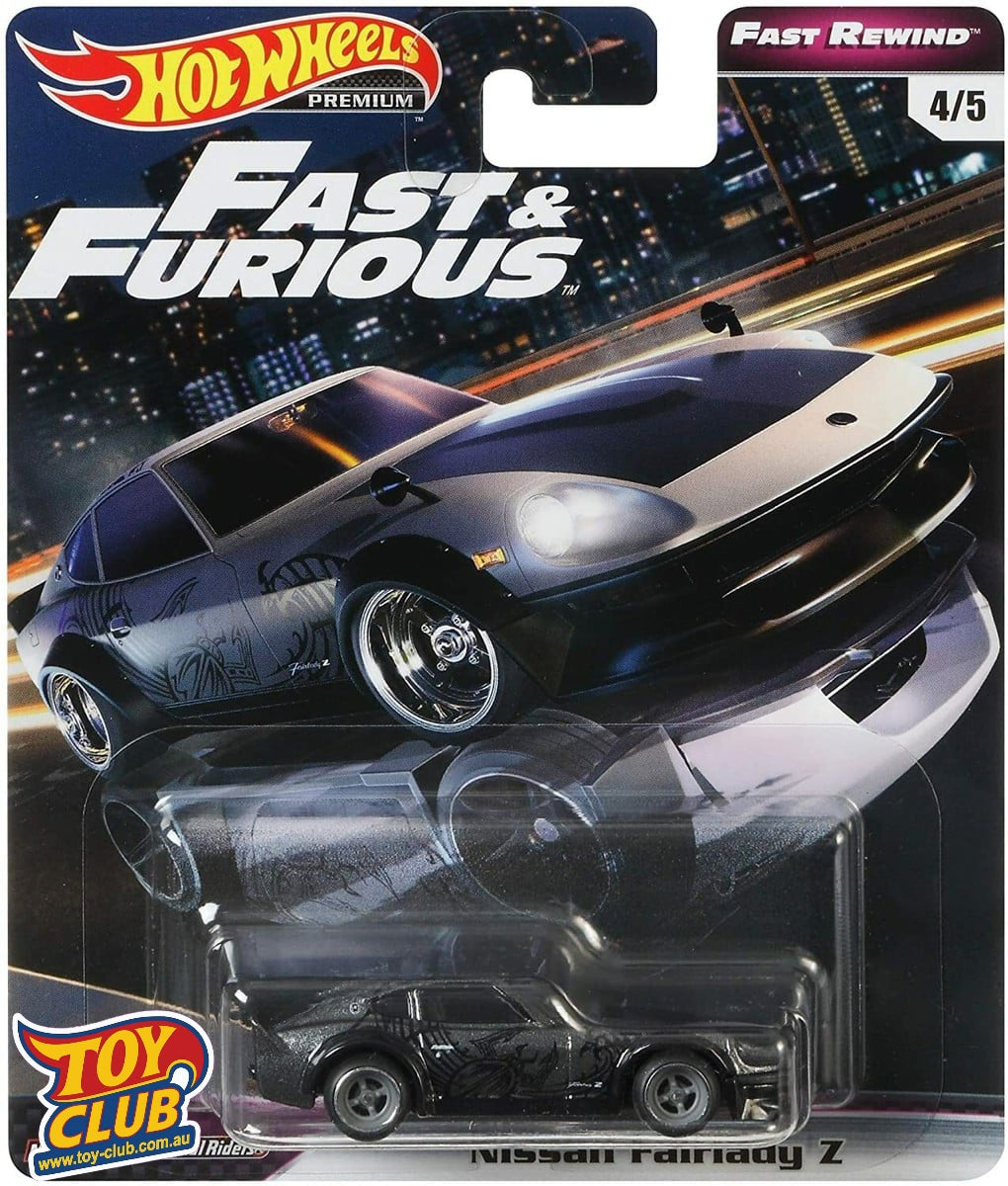Hot Wheels Premium Fast & Furious Fast Rewind Nissan Fairlady Z 4/5 Real Riders