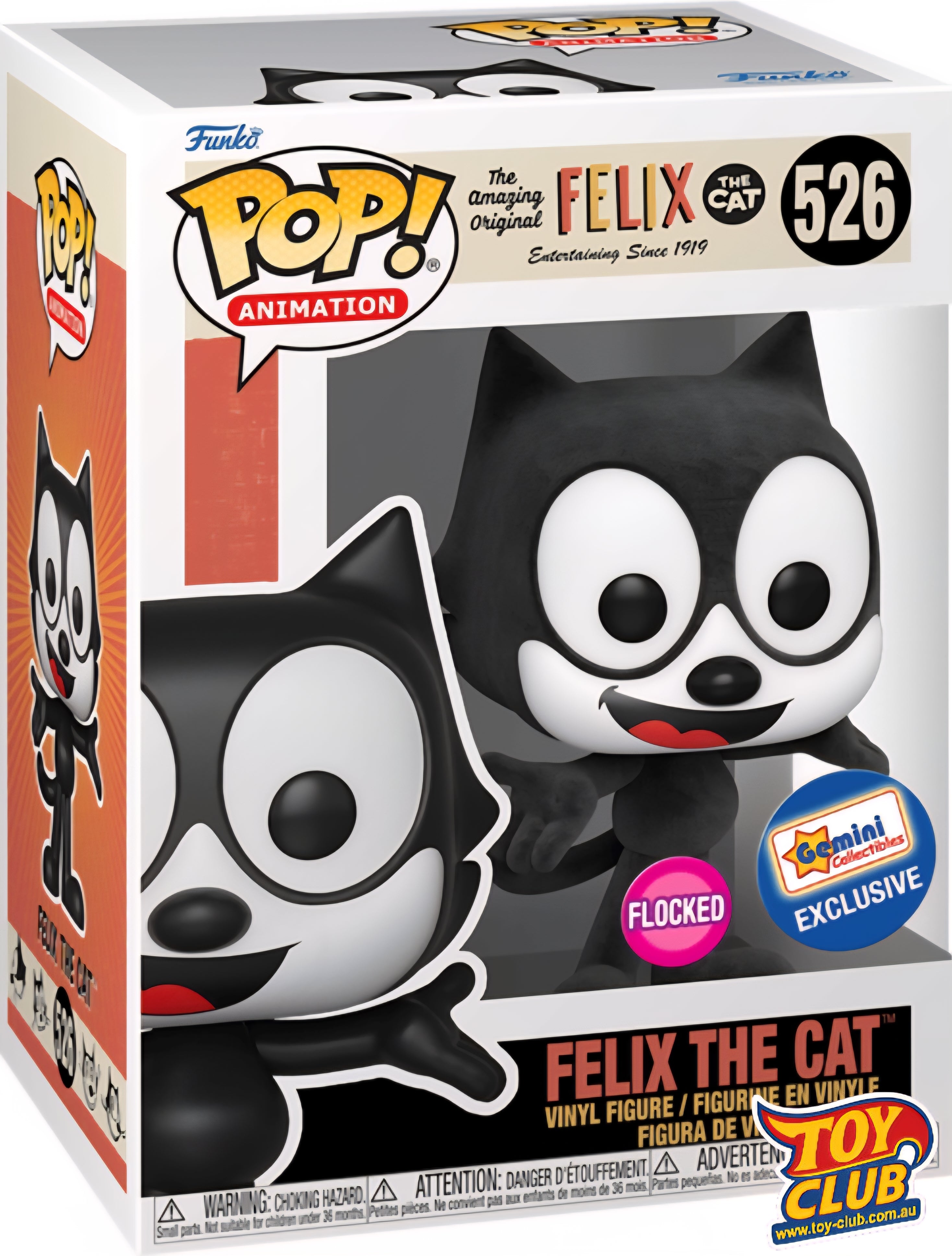Funko Pop! Felix The Cat - Flocked - Vinyl Figure #526
