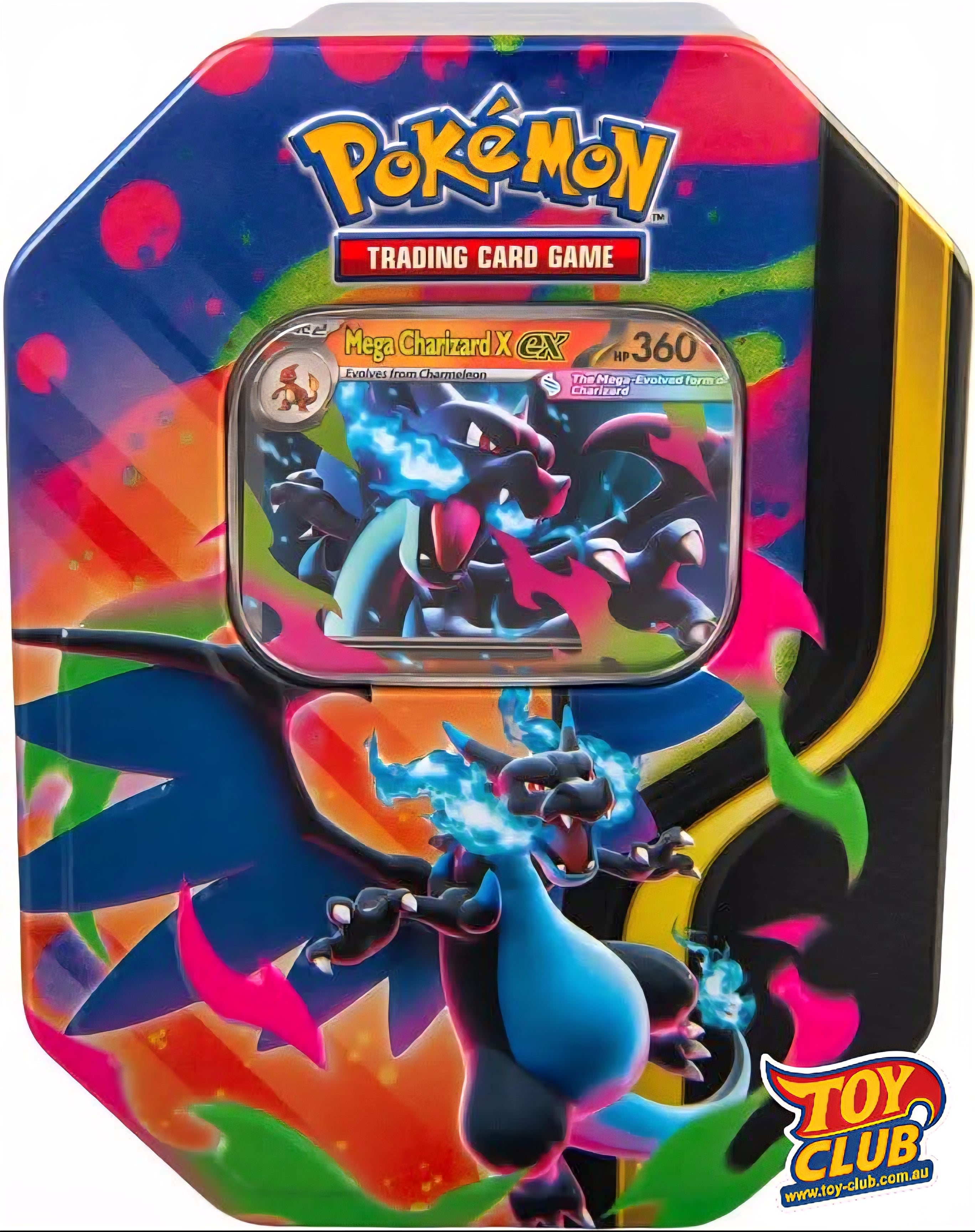 Pokémon TCG - Mega Charizard X EX Collector Tin