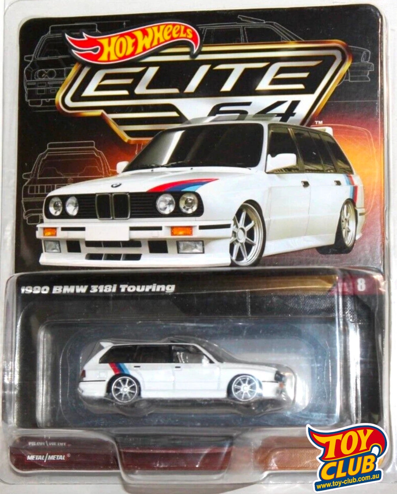 Hot Wheels RLC - Elite 64 - 1990 BMW 318i Touring
