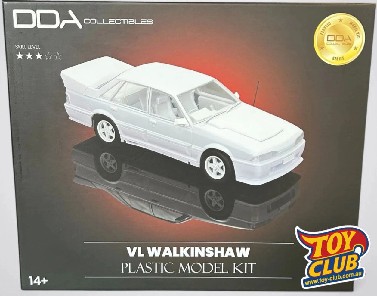1:24 Scale Holden VL Walkinshaw Plastic Assembly Vehicle Model Kit