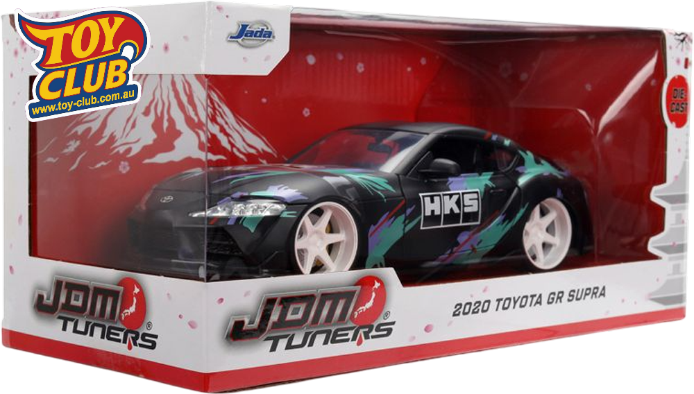 JDM Tuners - 2020 Toyota GR Supra 1/24th Scale Die-Cast Vehicle Replica