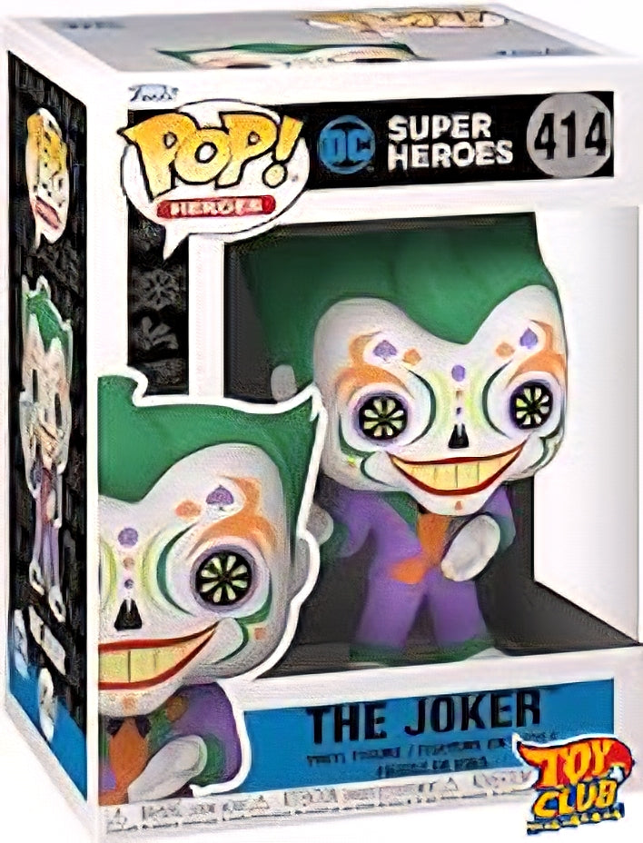 Funko Pop! DC Comics - Super Heroes - The Joker Glow in the Dark, Vinyl Figure #414 #58173