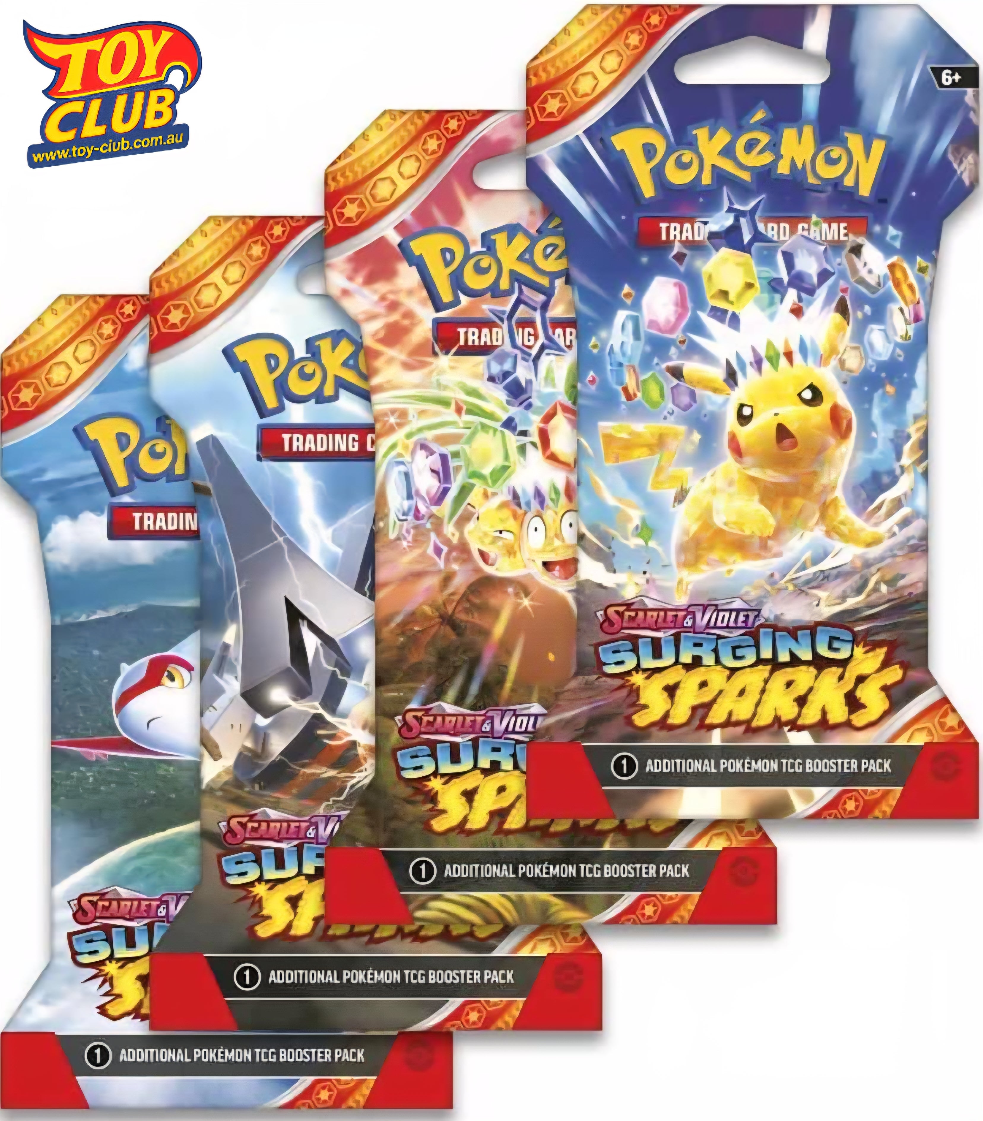 Pokémon TCG - Scarlet & Violet - Surging Sparks Sleeved Booster Pack
