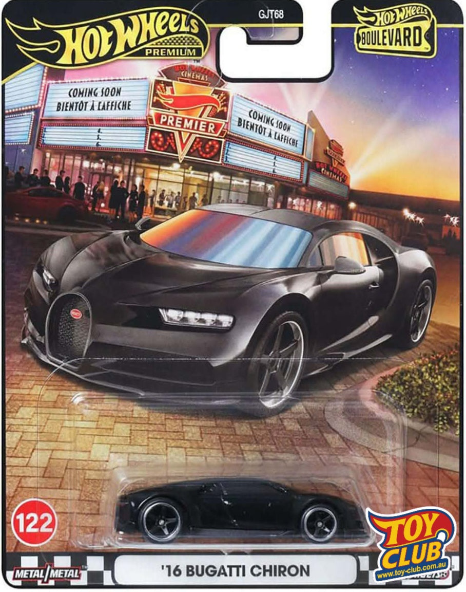 Hot Wheels - Boulevard - No.122 '16 Bugatti Chiron