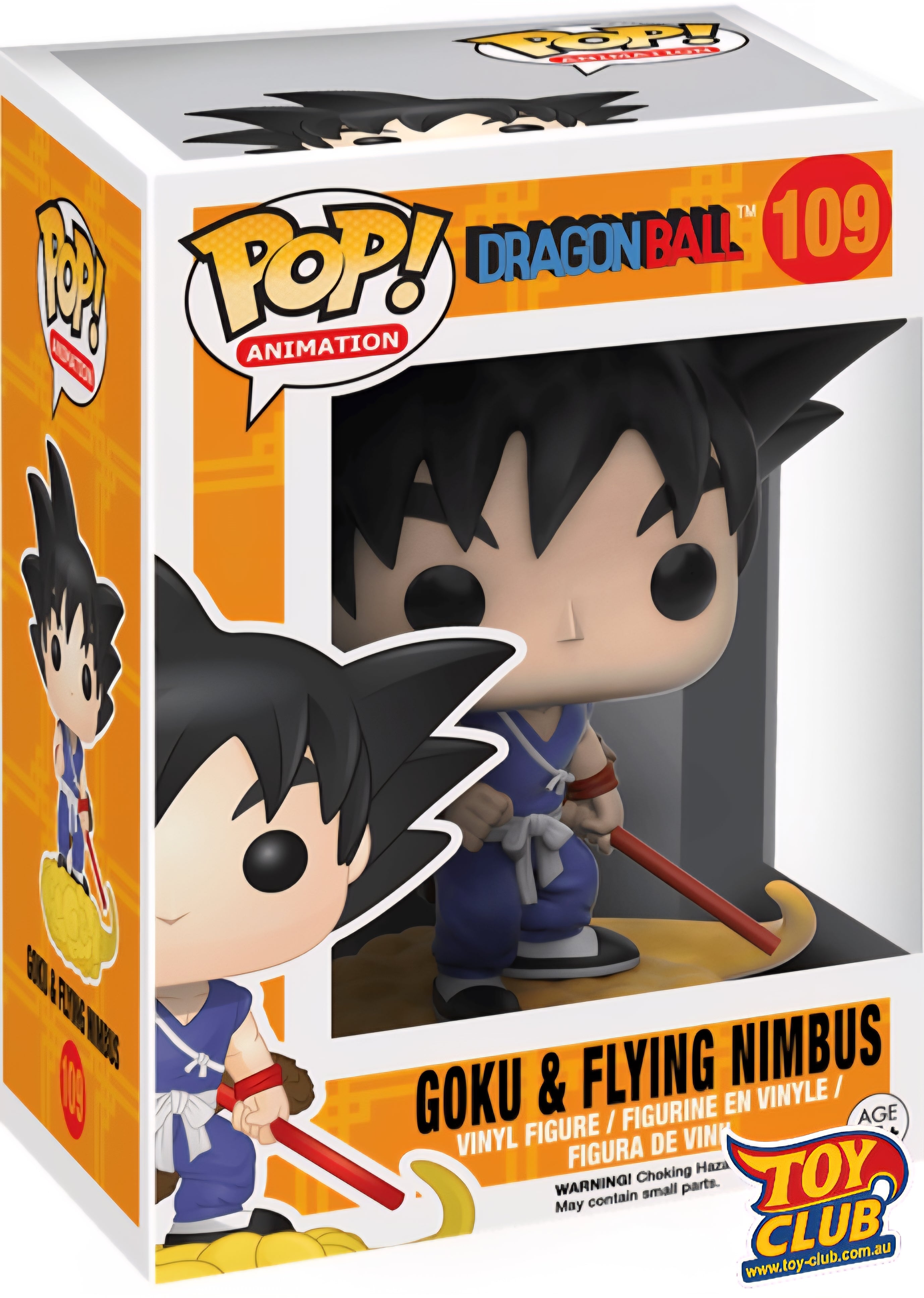 Funko Pop! Dragon Ball Z - Goku & Flying Nimbus, Vinyl Figure #109 #7427