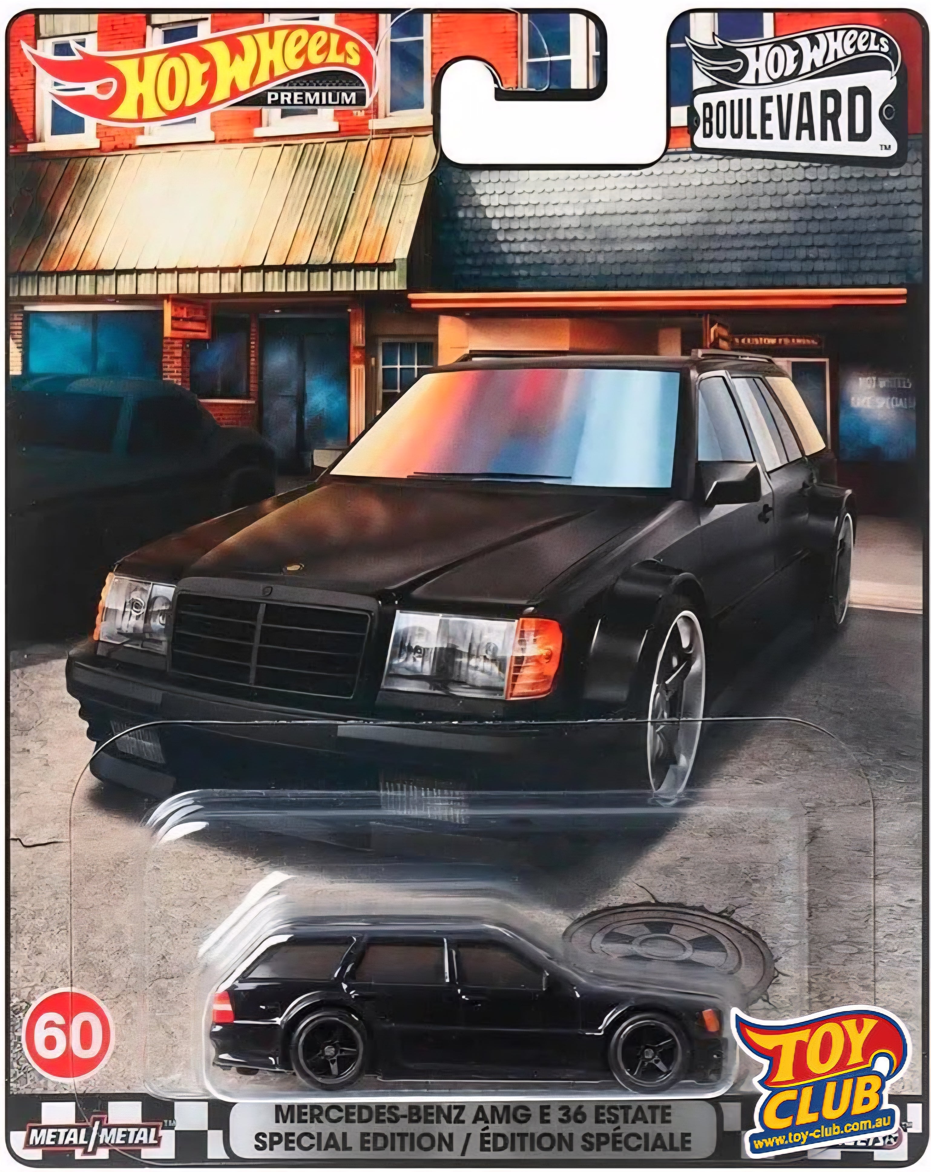 Hot Wheels - Boulevard - No.60 Mercedes Benz AMG E36 Estate Special Edition