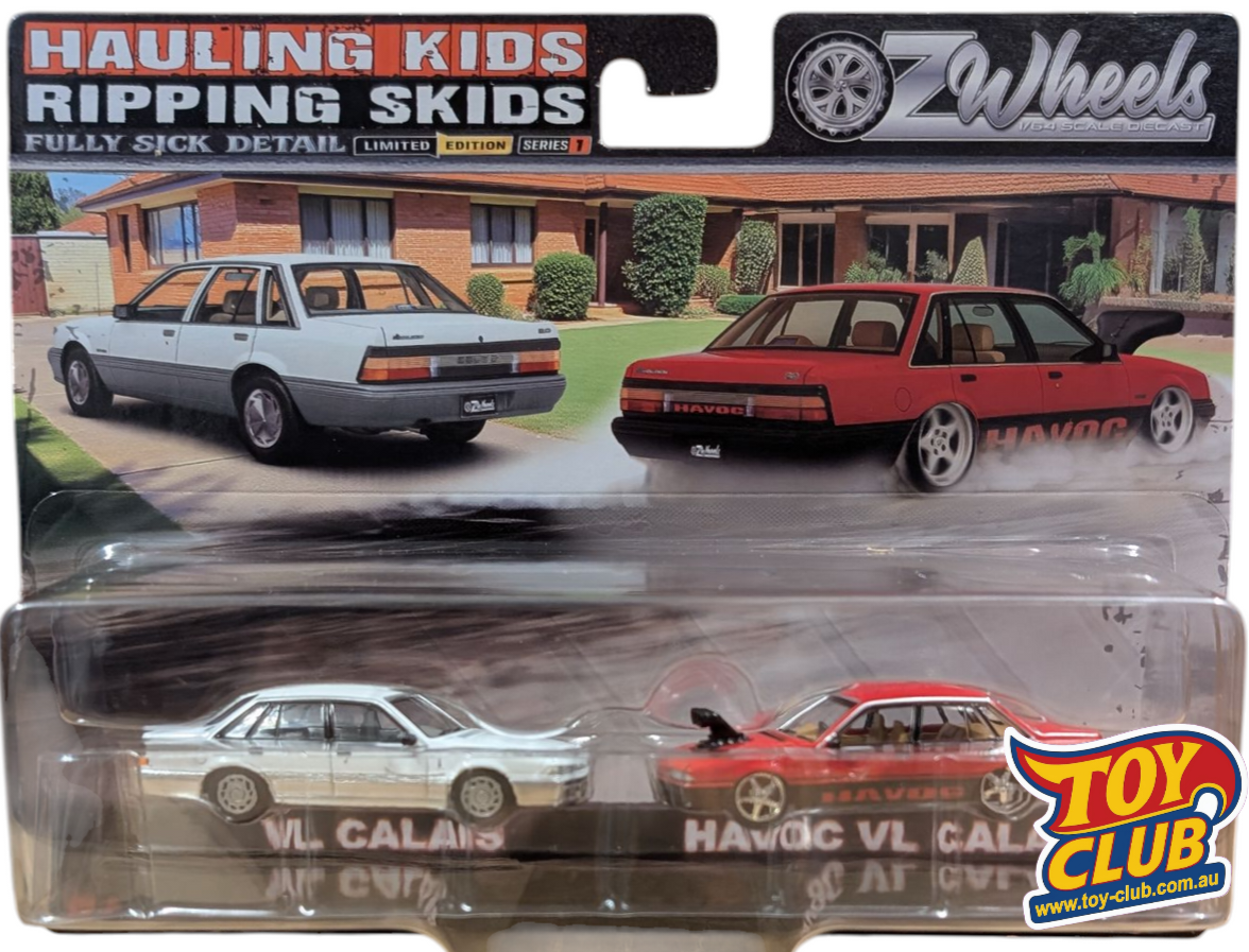 OZ Wheels - Hauling Kids Ripping Skids Series 1 - VL Calais / HAVOC VL Calais Limited Edition