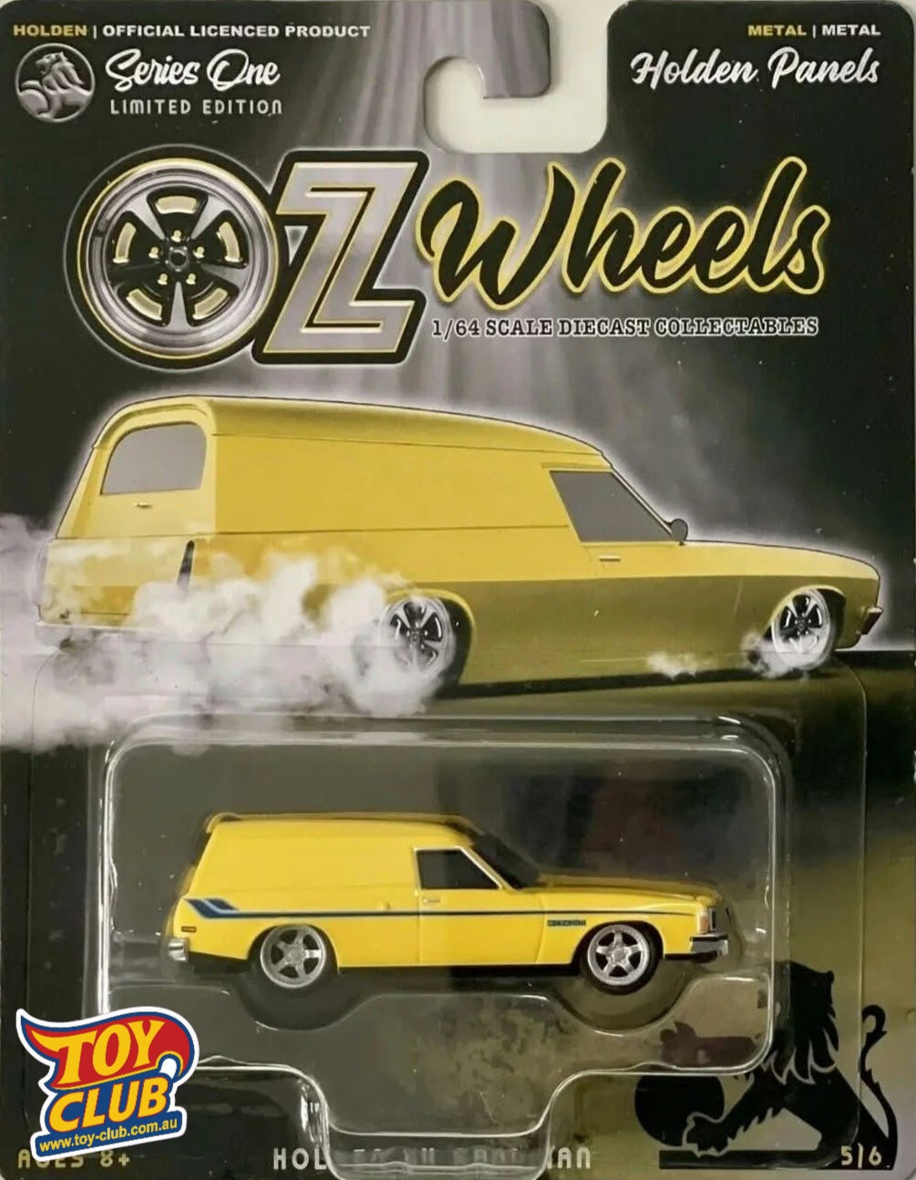 OZ WHEELS - HOLDEN SANDMAN HX PANEL VAN - LIMITED EDITION SERIES 1 - 5/6