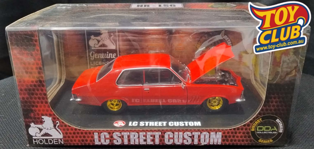 DDA Holden LC Torana GOLD CHASE Street Custom HR-LS6 1:24 Scale Model