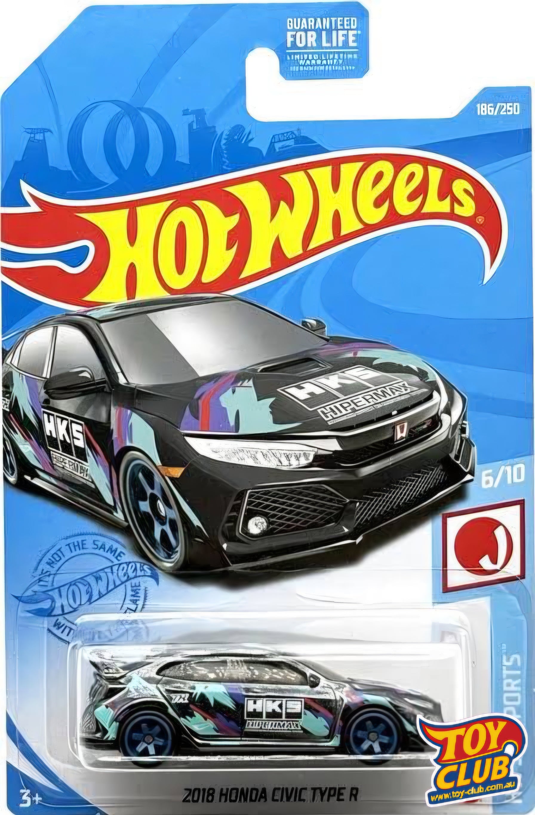 Hot Wheels 2018 Honda Civic Type R HKS Super Treasure Hunt STH 2021 186/250