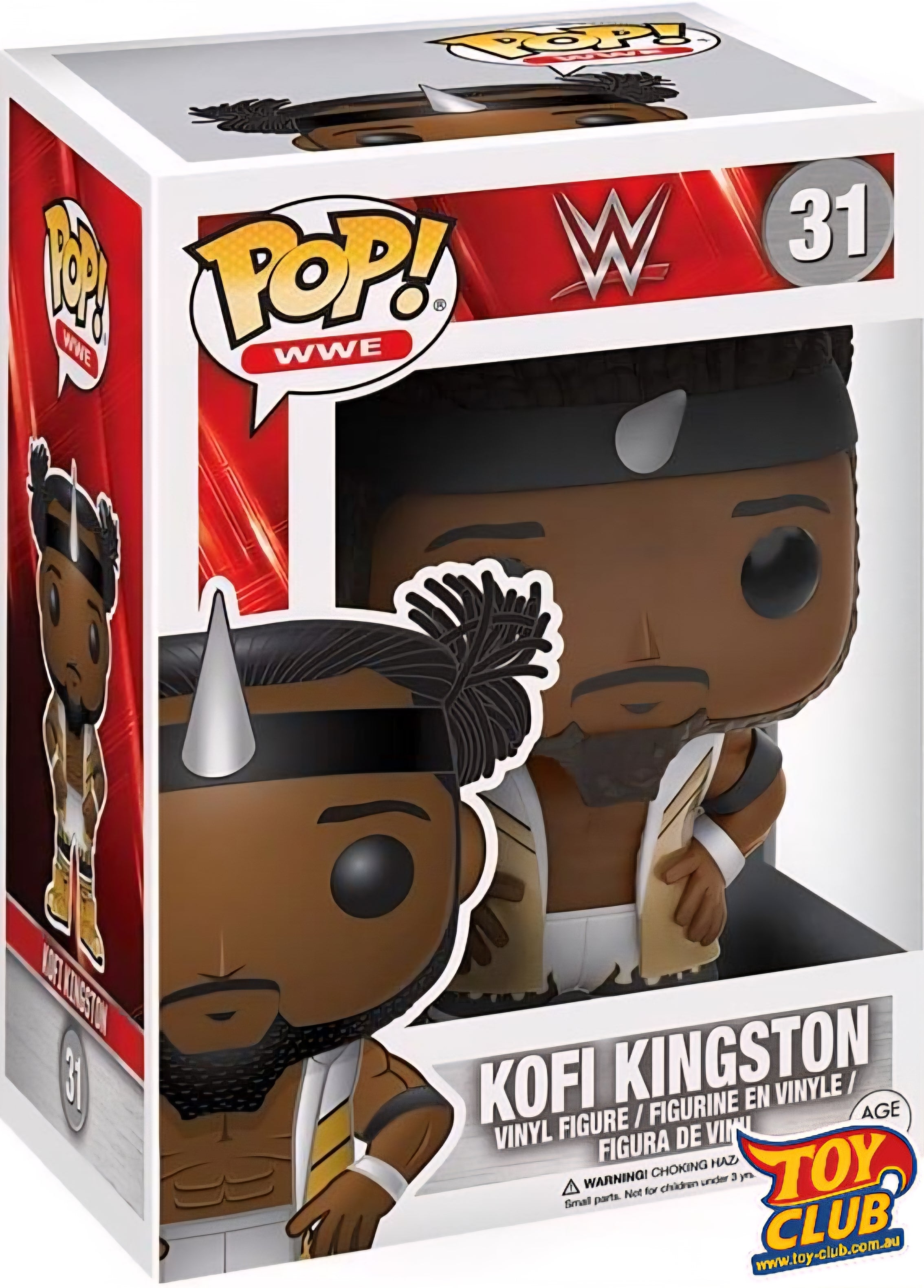 Funko Pop! WWE - Kofi Kingston - Vinyl Figure #31
