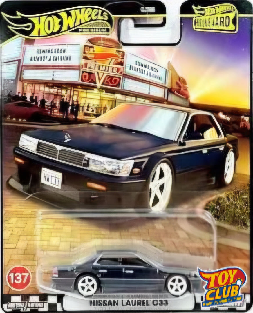 Hot Wheels Premium Boulevard 137 Nissan Laurel C33 Real Riders 2025