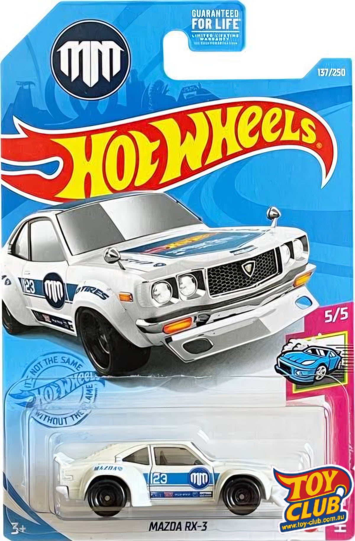 Hot Wheels 2021 Super Treasure Hunt STH Mazda RX-3 Mad Mike HW Drift 5/5