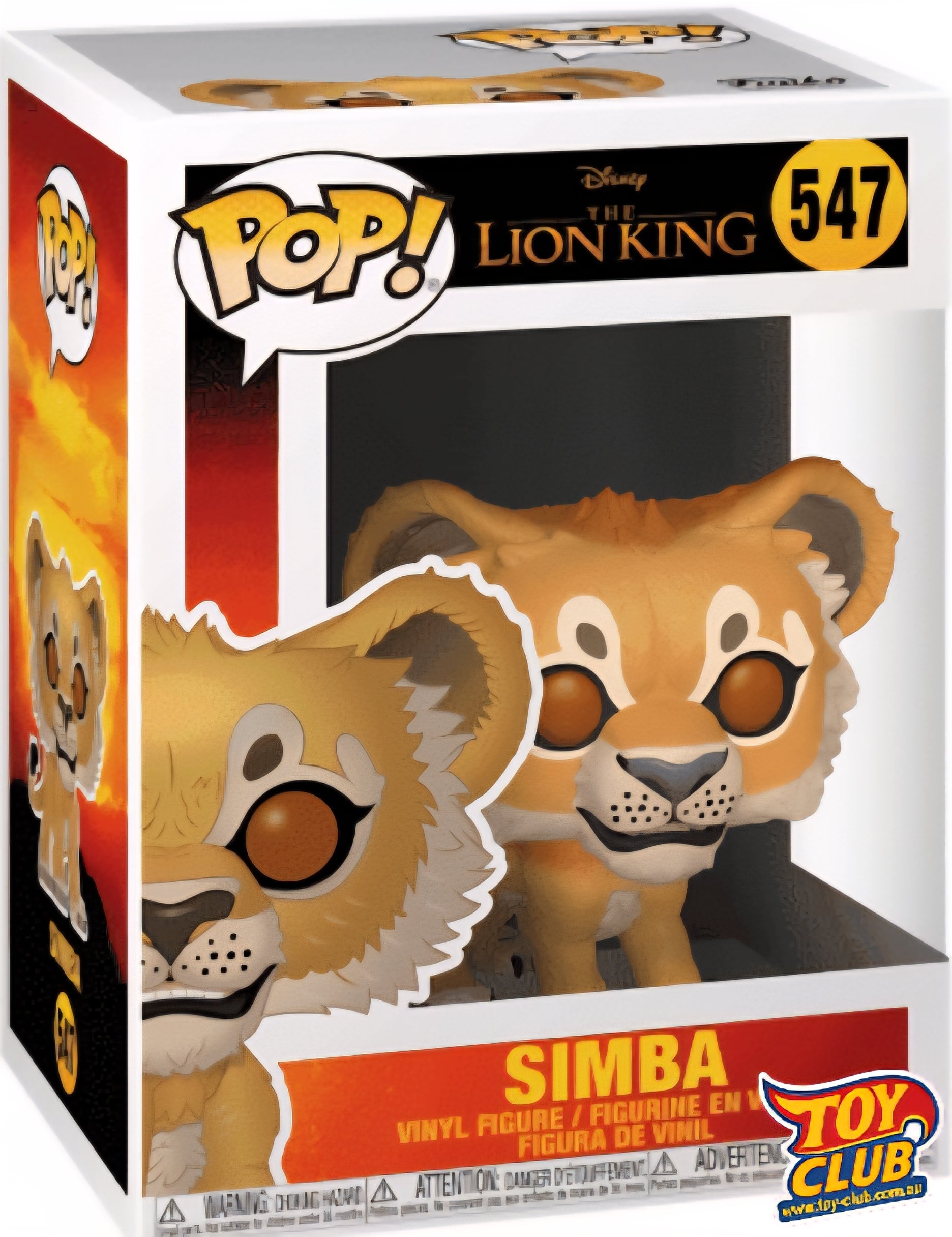 Funko Pop! Disney - The Lion King - Simba - Vinyl Figure #547