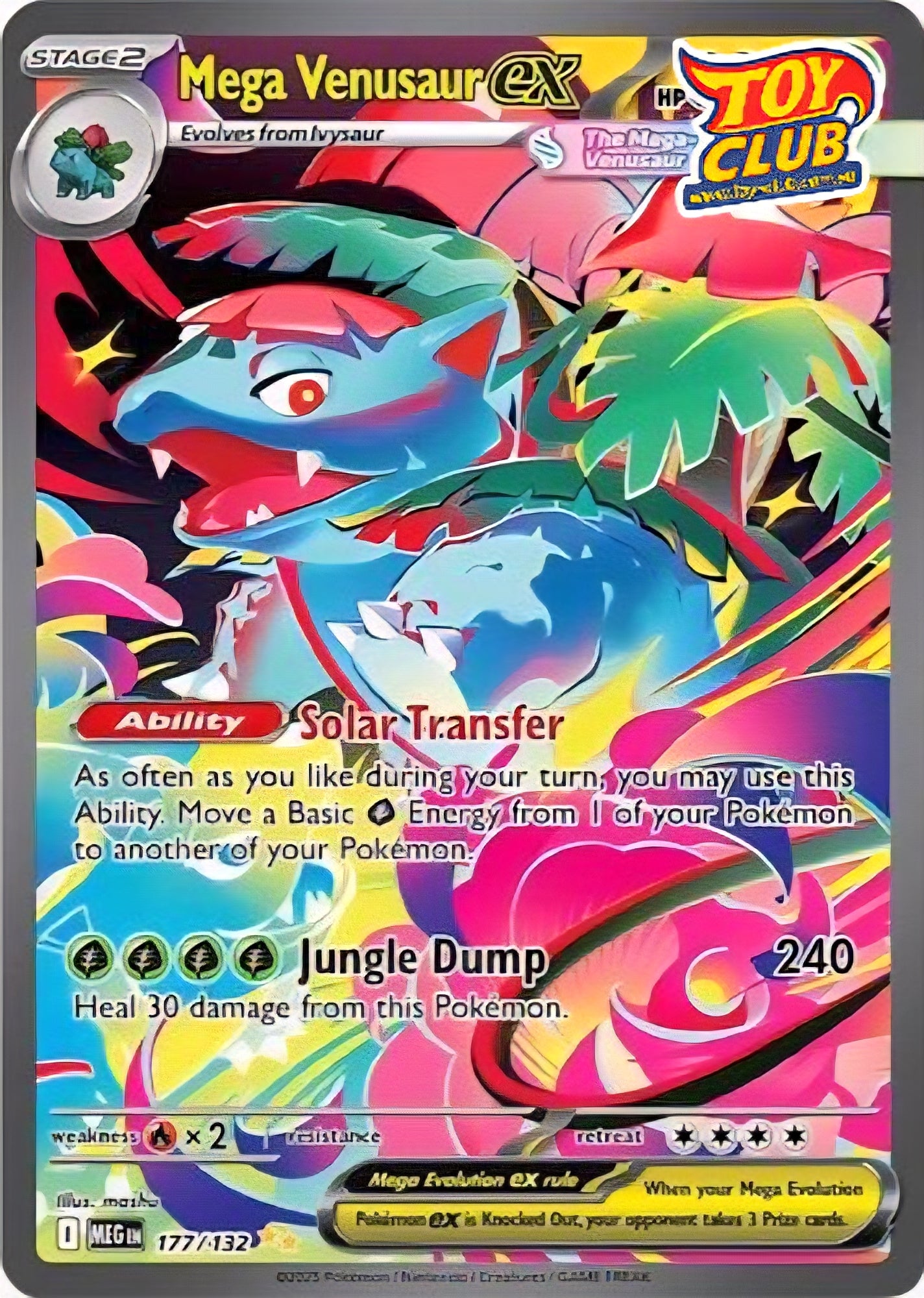 Mega Venusaur EX 177/132
