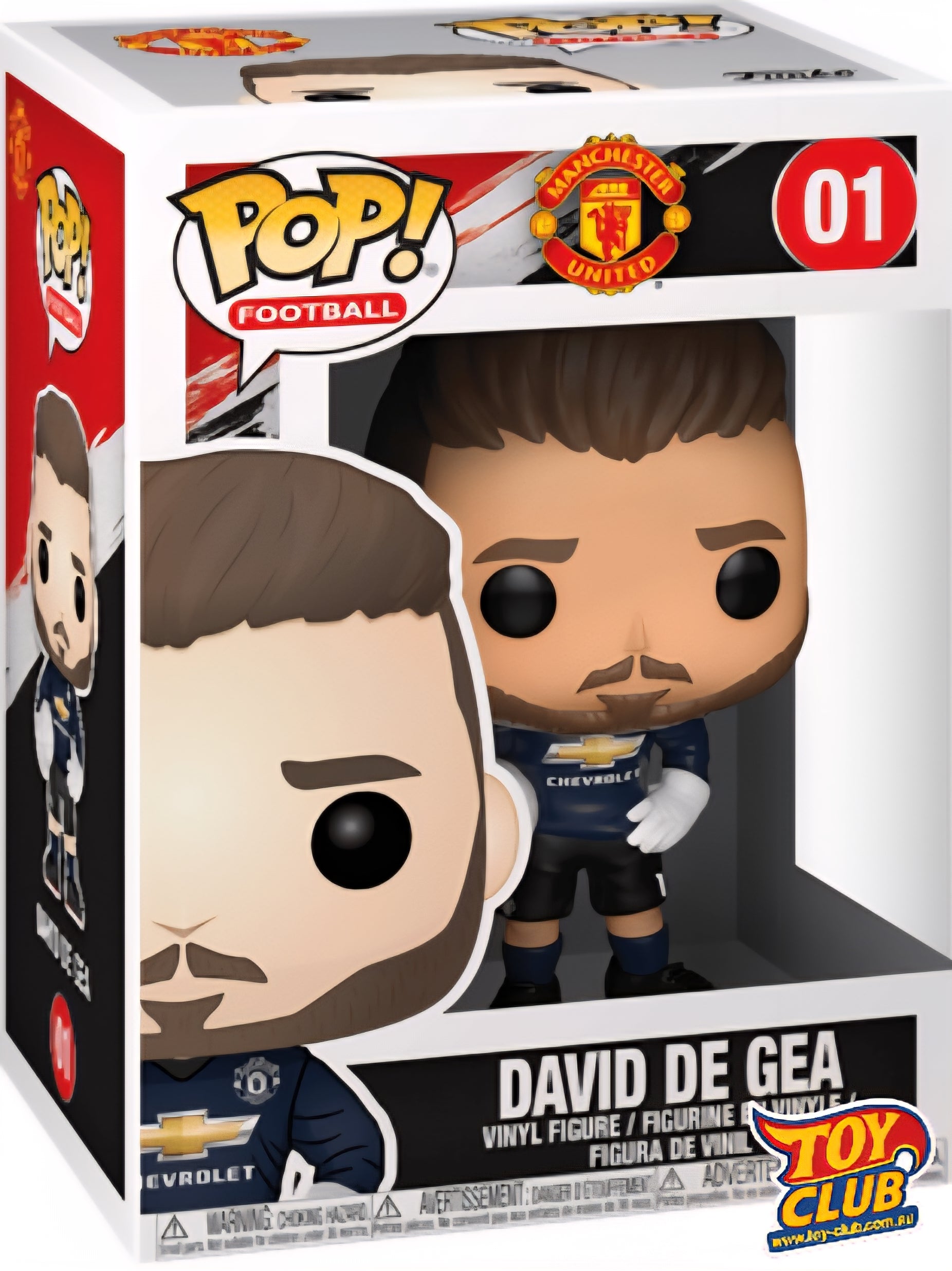 Funko Pop! Football - Manchester United Davis De Gea - Vinyl Figure #01