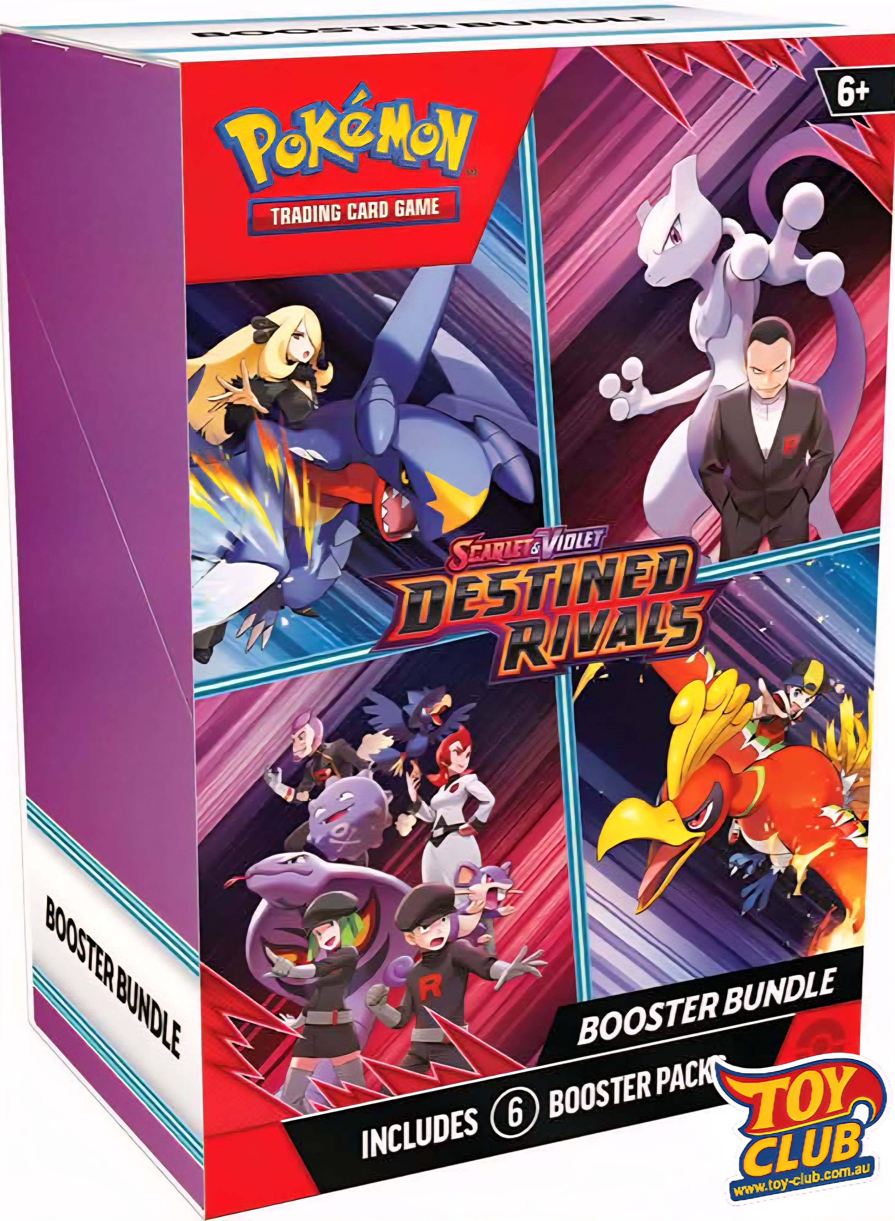 Pokémon TCG - Scarlet & Violet Destined Rivals - Booster Bundle 6 Pack